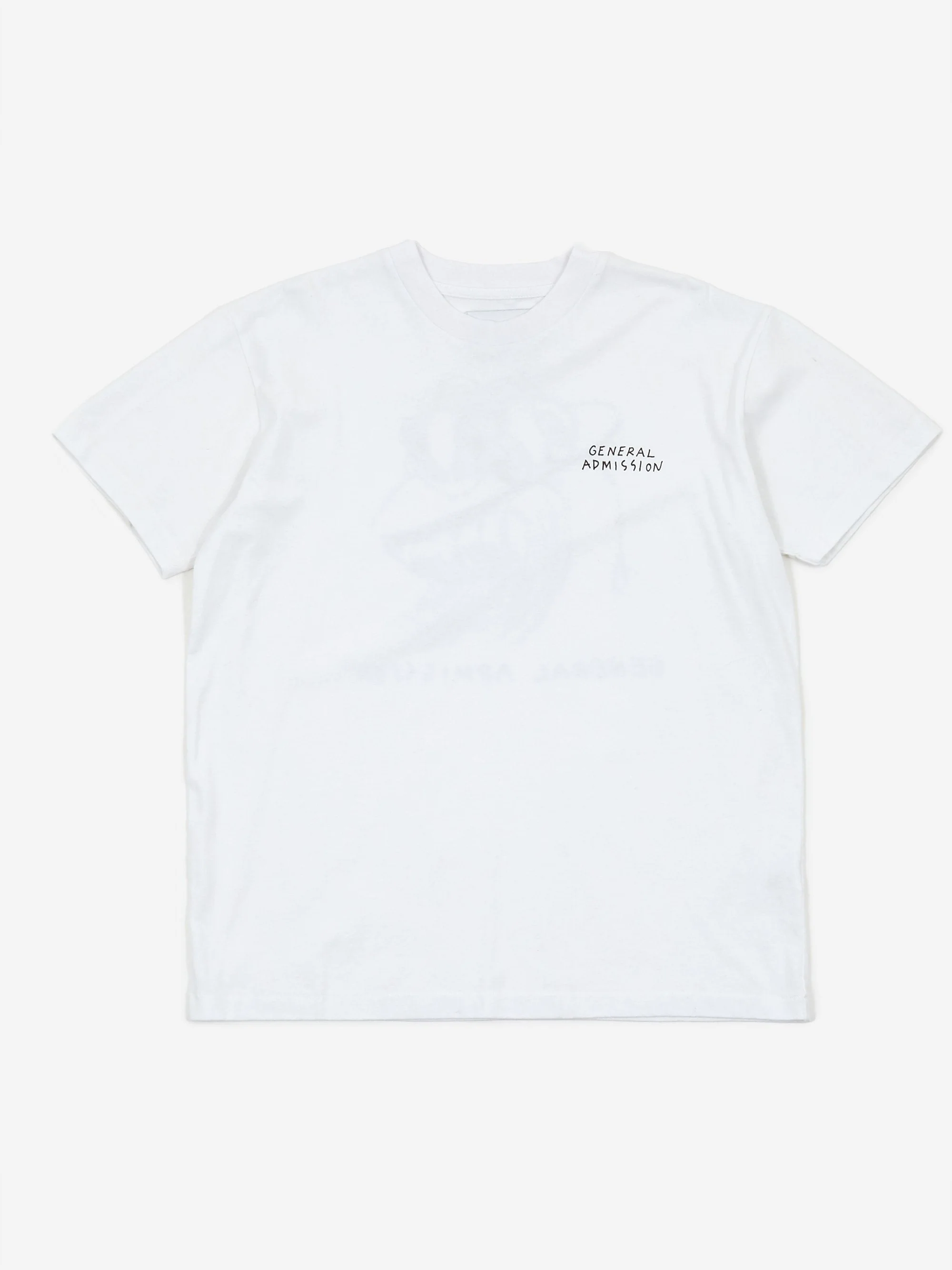 General AdmiShort Sleeveion Jupe Short Sleeve T-Shirt - White