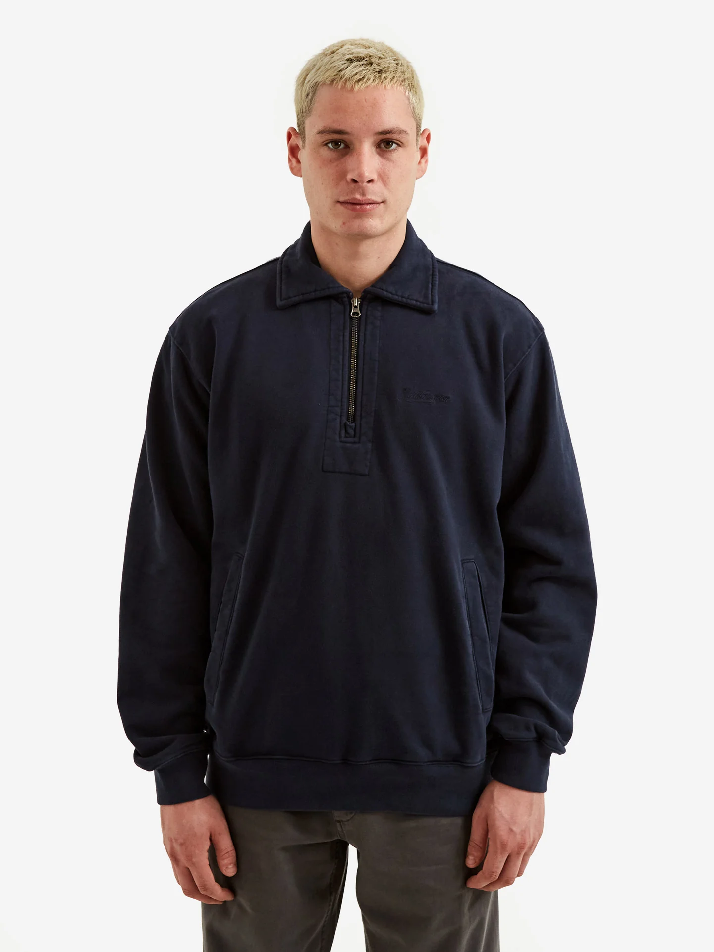General Admission Lincoln Half Zip - Navy - Image 2