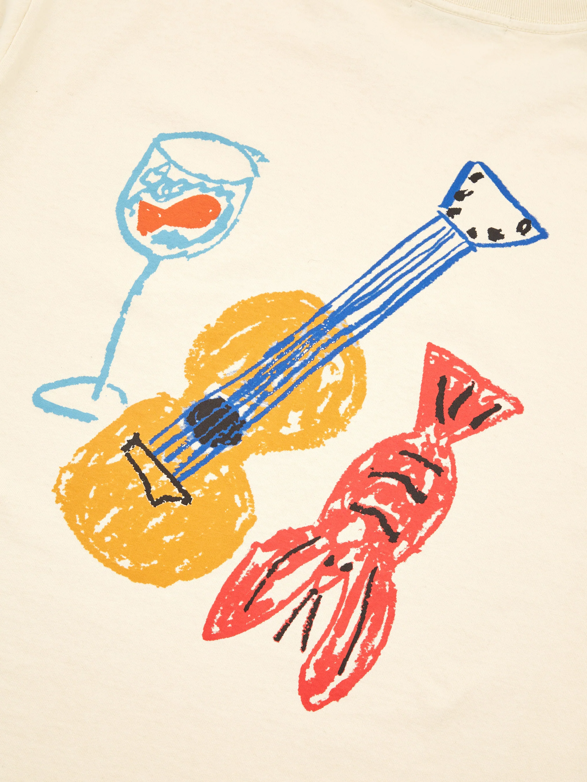 General Admission Lobster Tee - Natural - Image 5