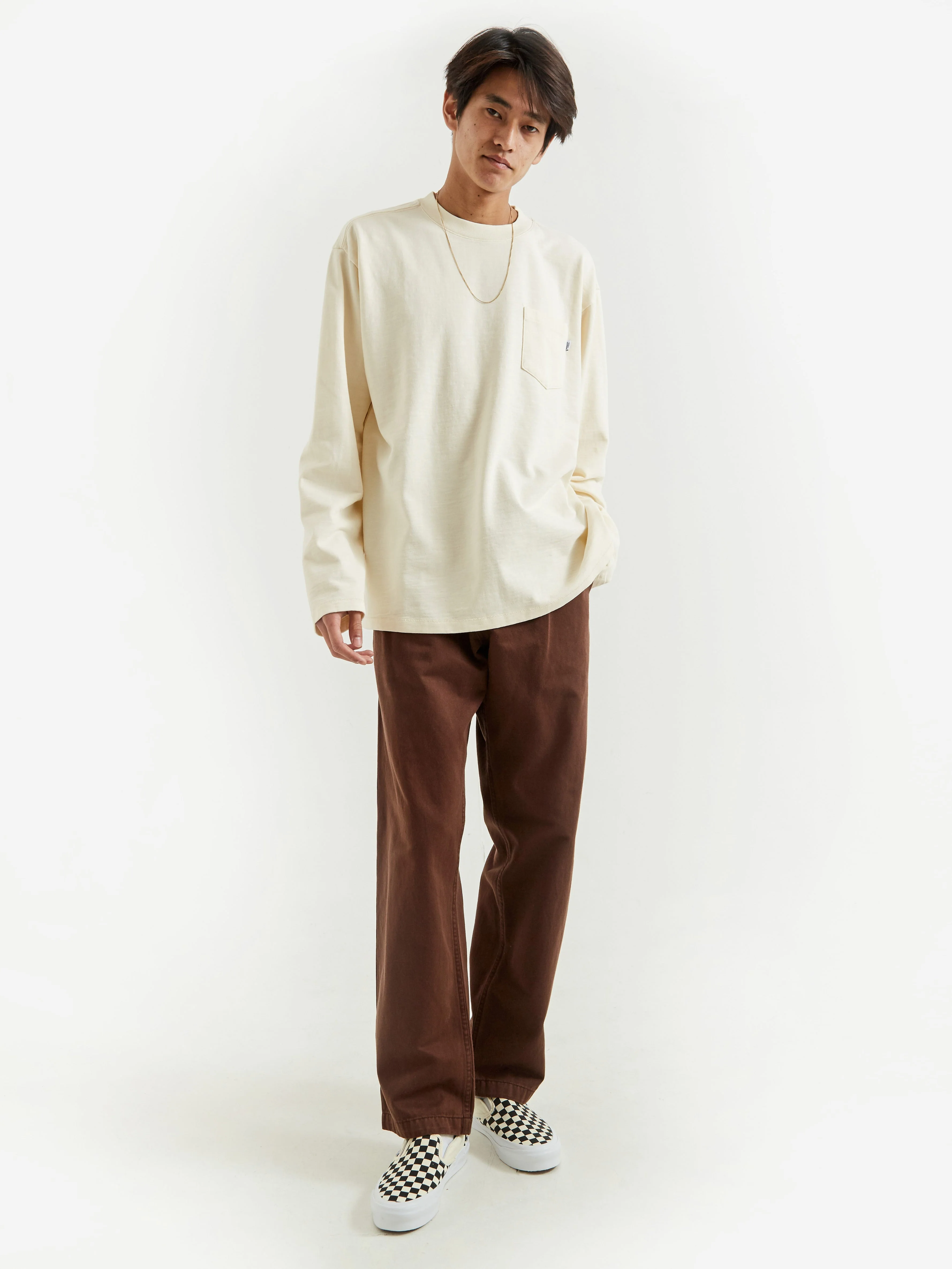 General AdmiShort Sleeveion Long Sleeve Mock Neck T-Shirt - Natural - Image 6