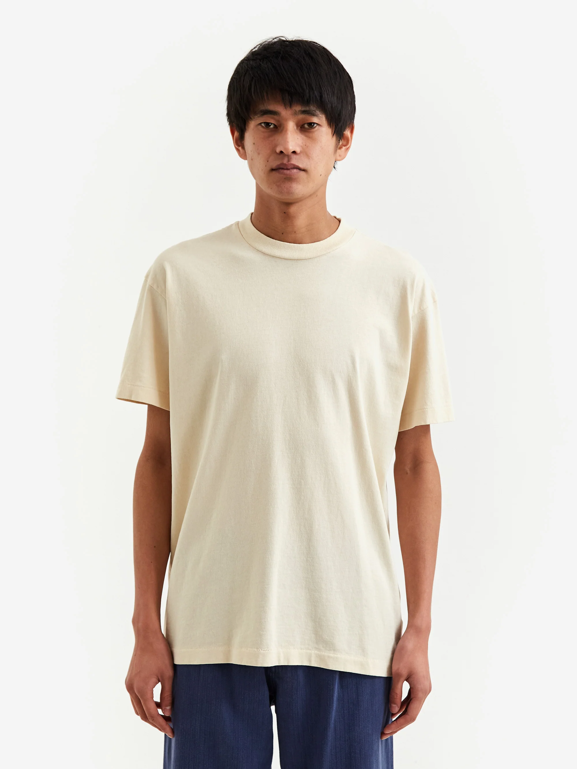 General Admission Loose Knit T-Shirt - Natural - Image 2
