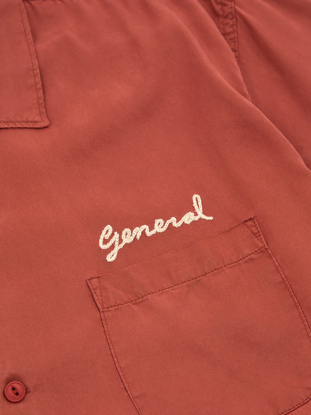 General Admission Mermaid Shortsleeve Shirt - Terracotta - Image 4