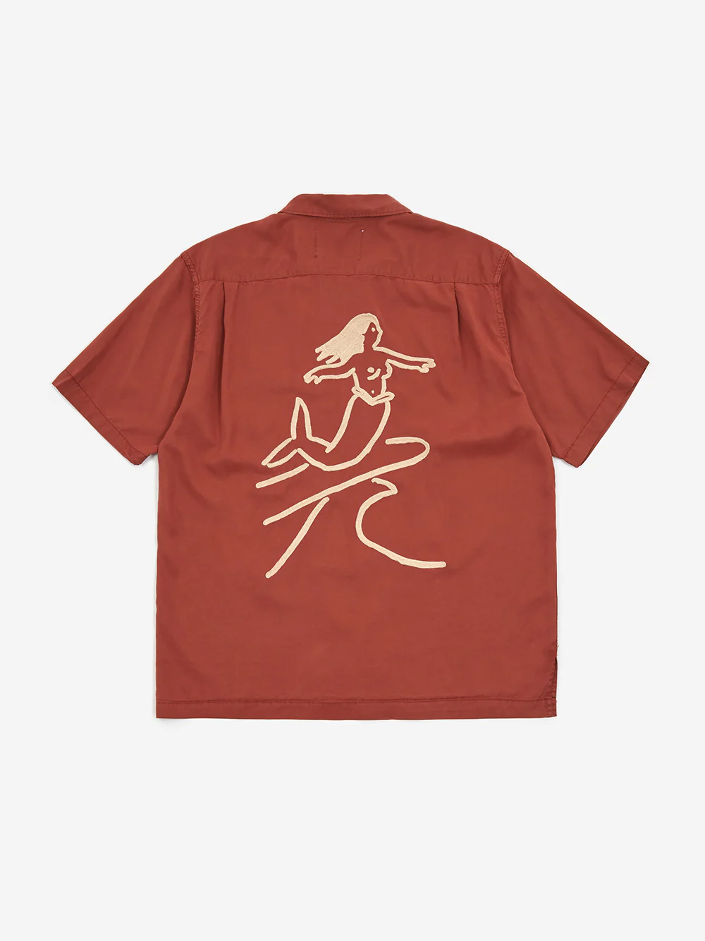 General Admission Mermaid Shortsleeve Shirt - Terracotta - Image 5