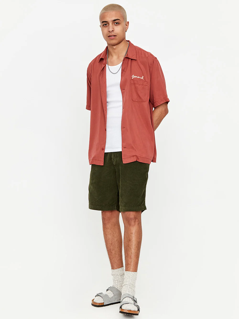 General Admission Mermaid Shortsleeve Shirt - Terracotta - Image 7