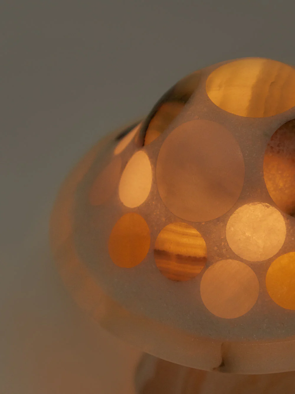 General Admission Mushroom Lamp Small - Onyx - Image 6