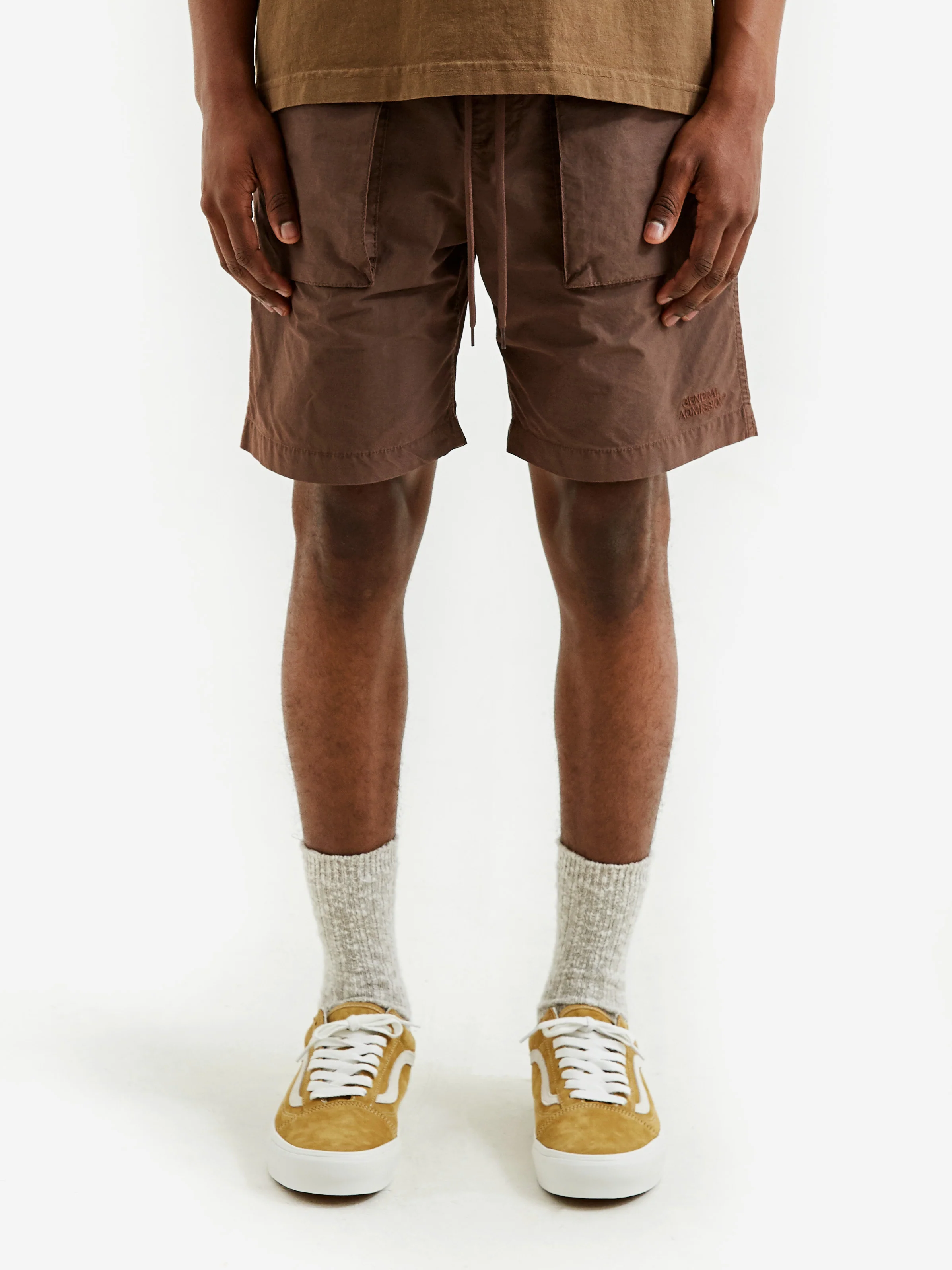 General Admission Patch Pocket Short - Medium Brown - Image 5