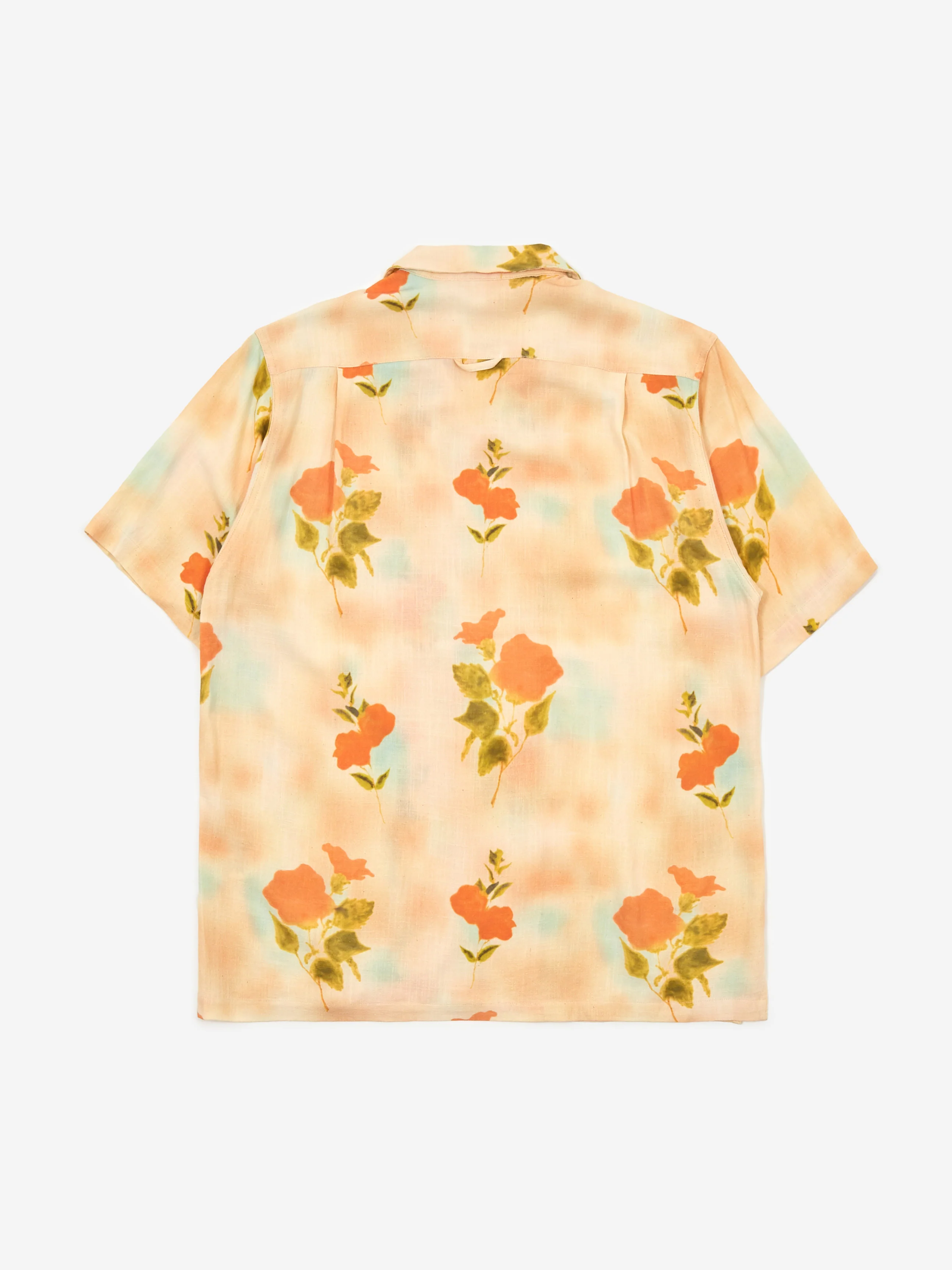 General Admission Print Linen Button Up Shirt - Floral - Image 4