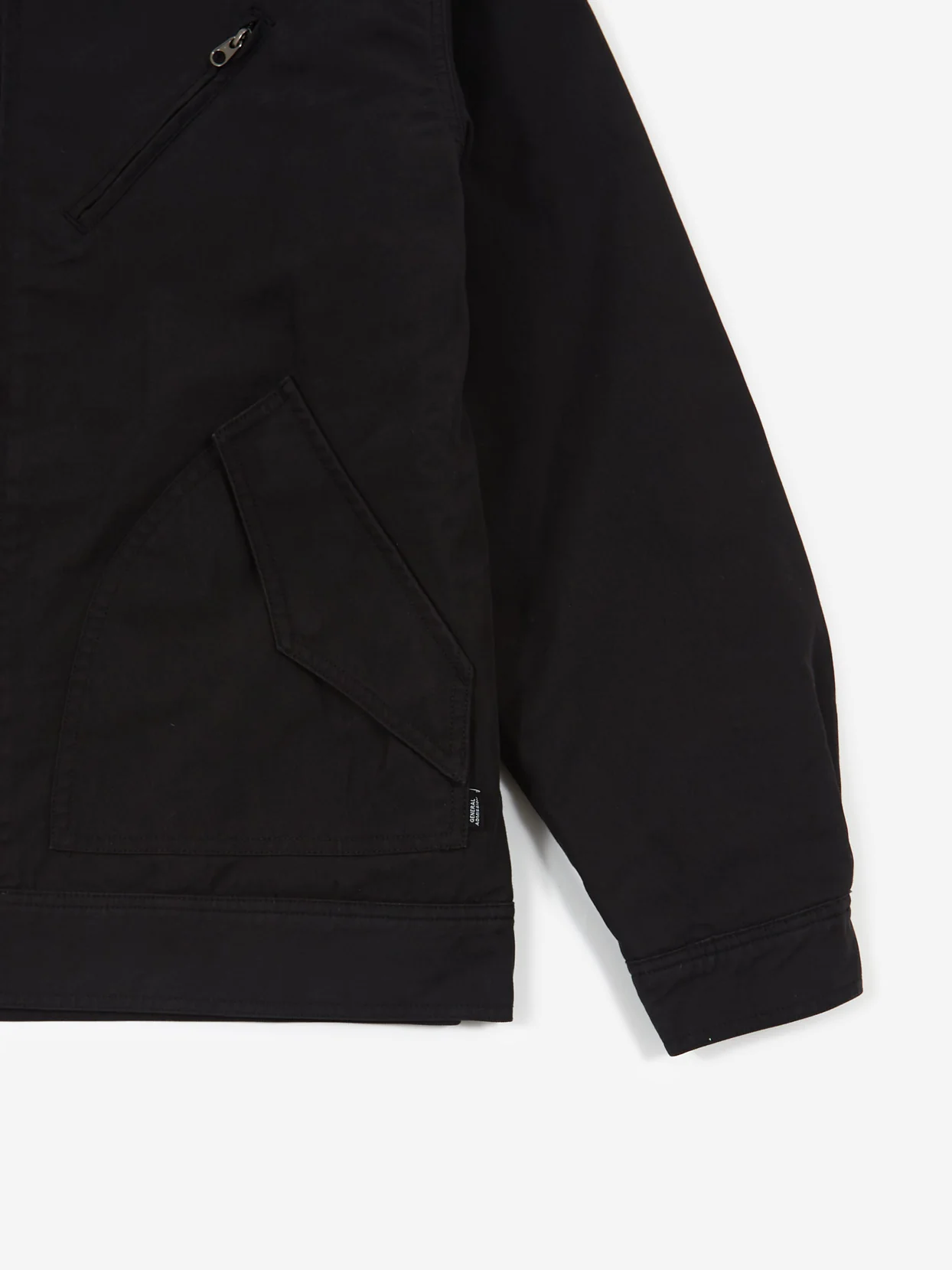 General Admission Quilt Lined Mechanic Jacket - Black - Image 4