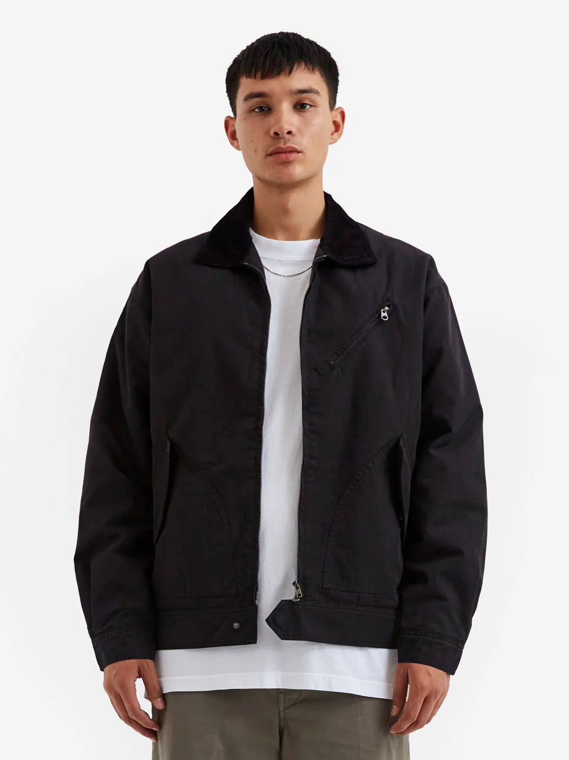General Admission Quilt Lined Mechanic Jacket - Black - Image 6