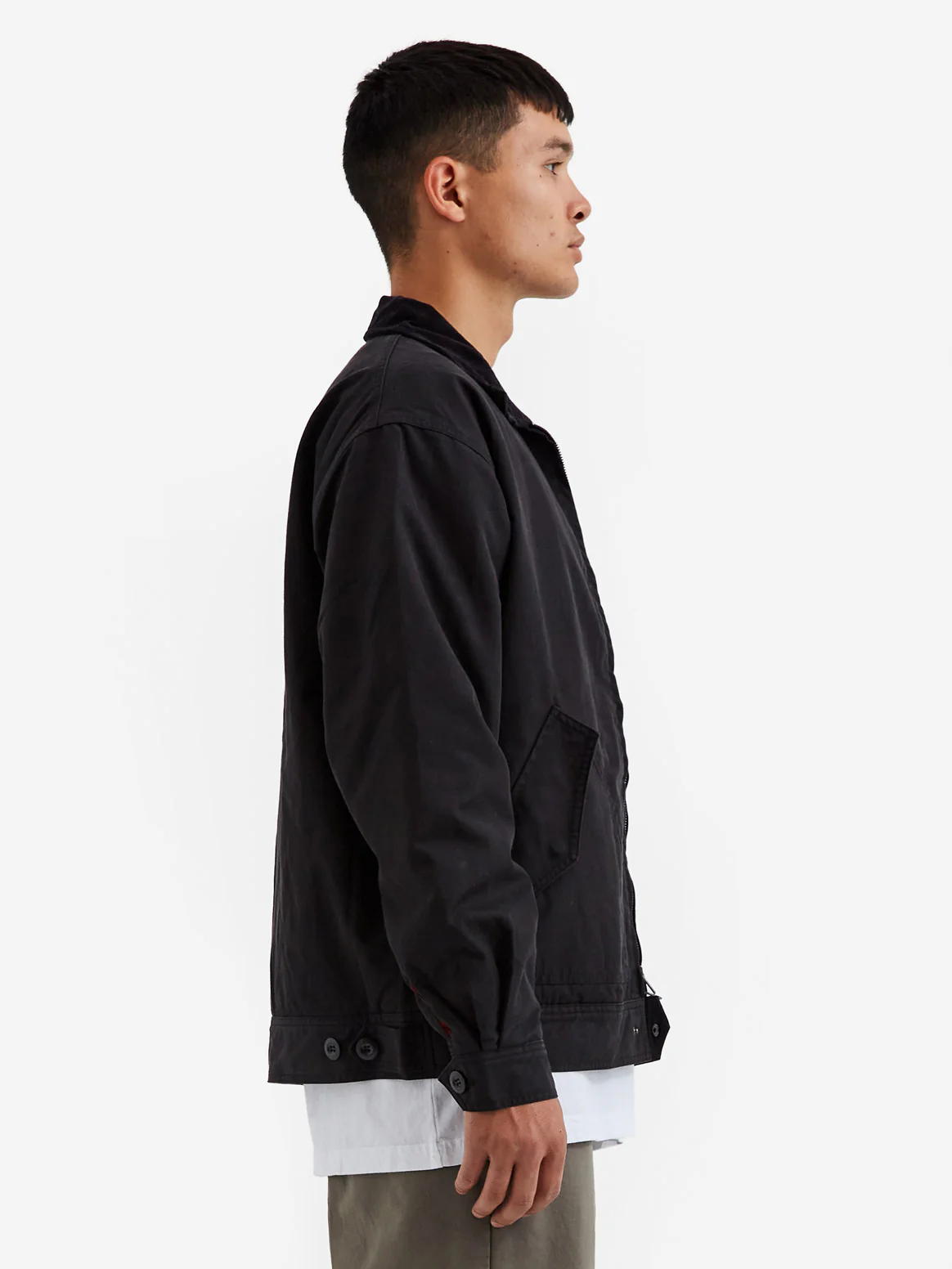 General Admission Quilt Lined Mechanic Jacket - Black - Image 7