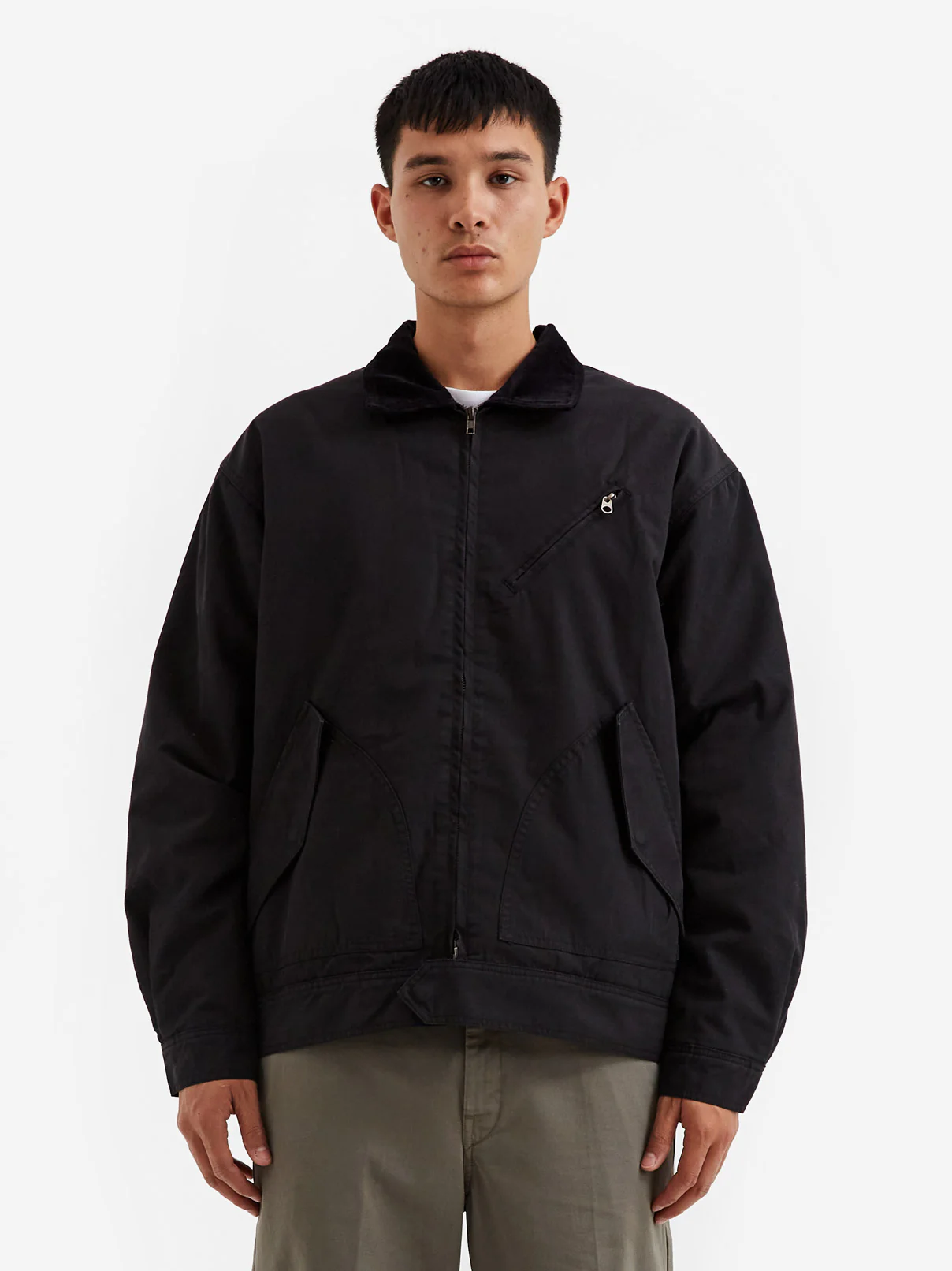 General Admission Quilt Lined Mechanic Jacket - Black - Image 8