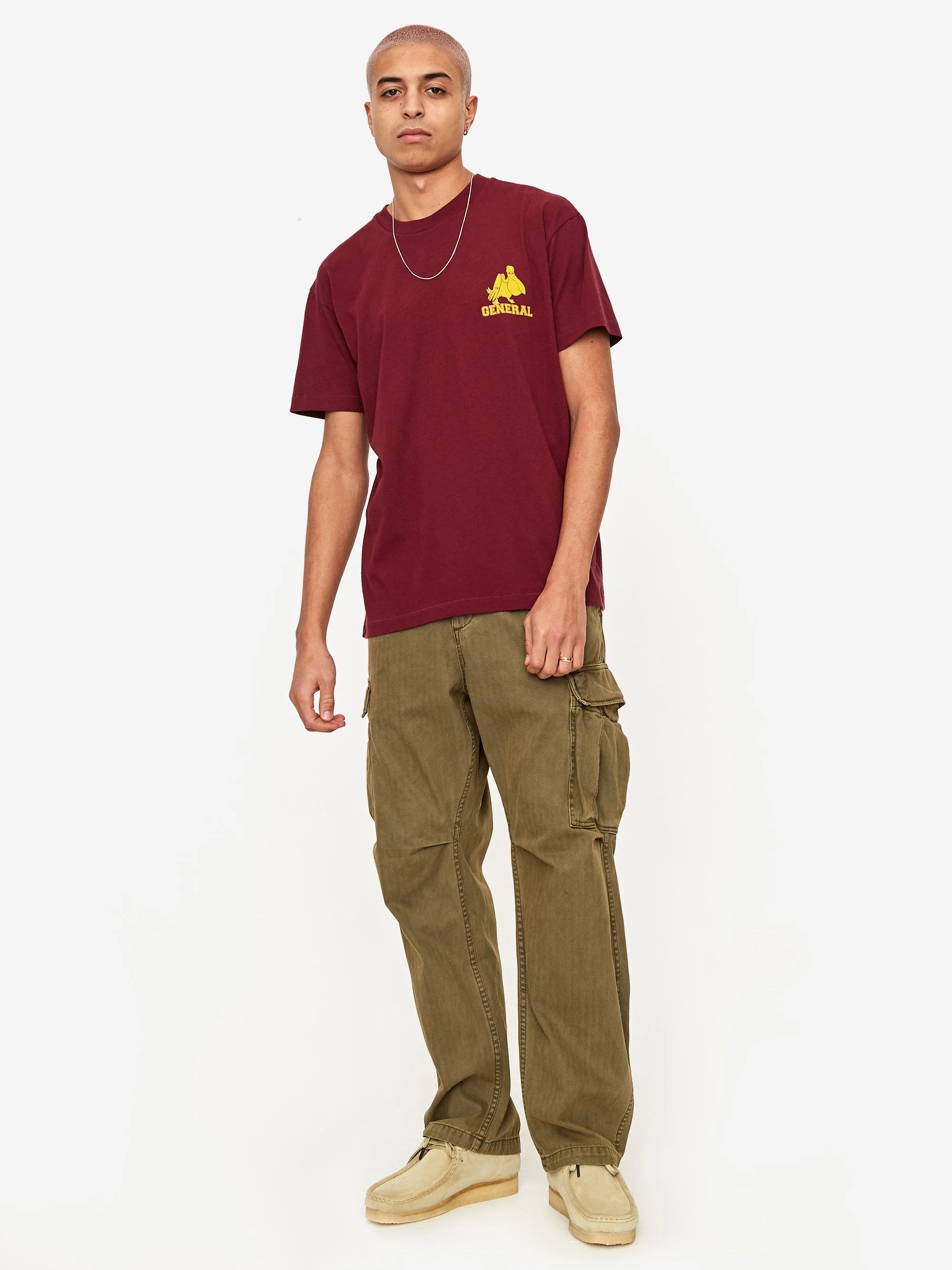 General AdmiShort Sleeveion Seagull Short Sleeve T-Shirt - Port - Image 6
