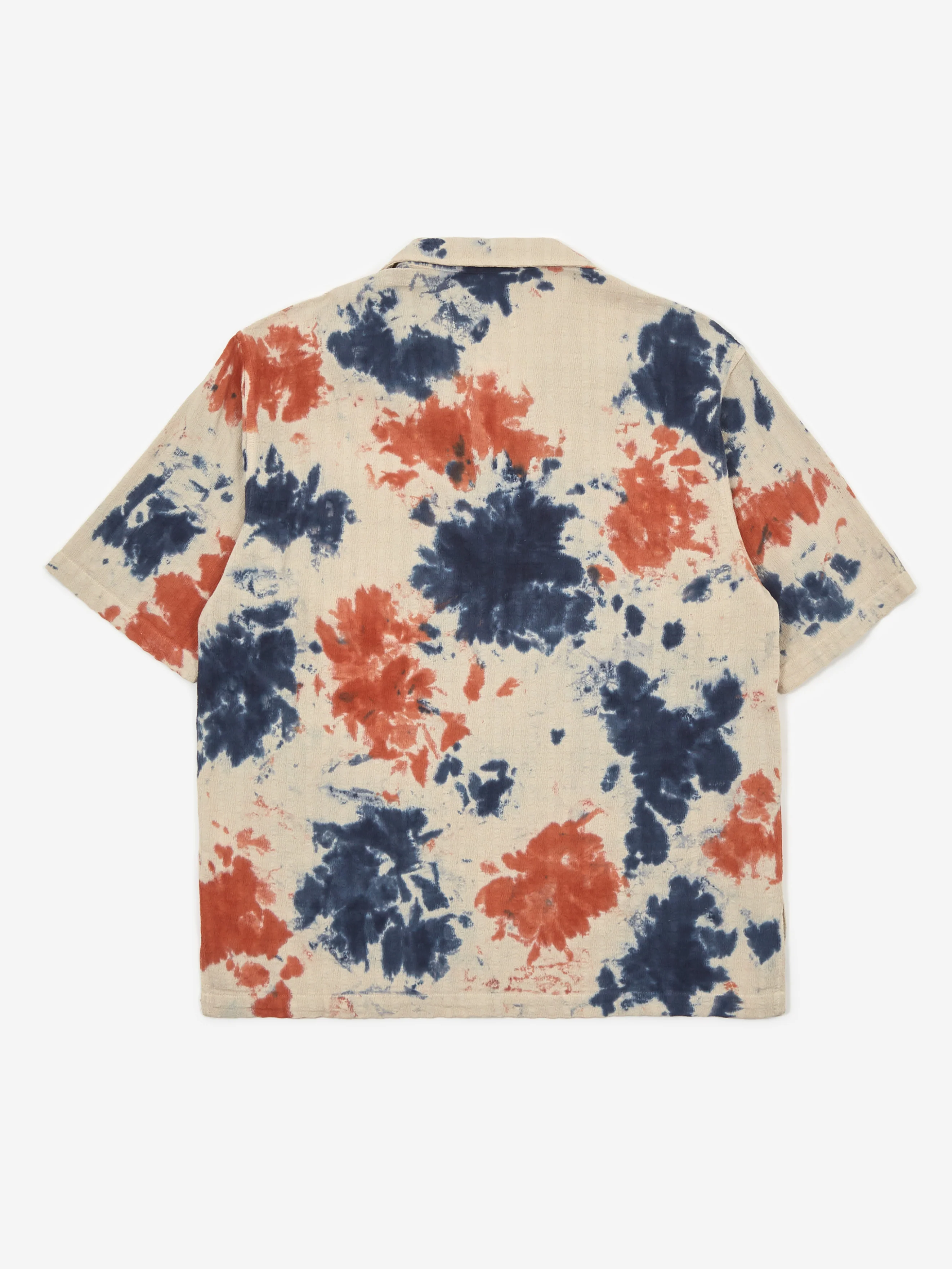 General Admission Skipper Collar Shirt - Natural Tie Dye - Image 4