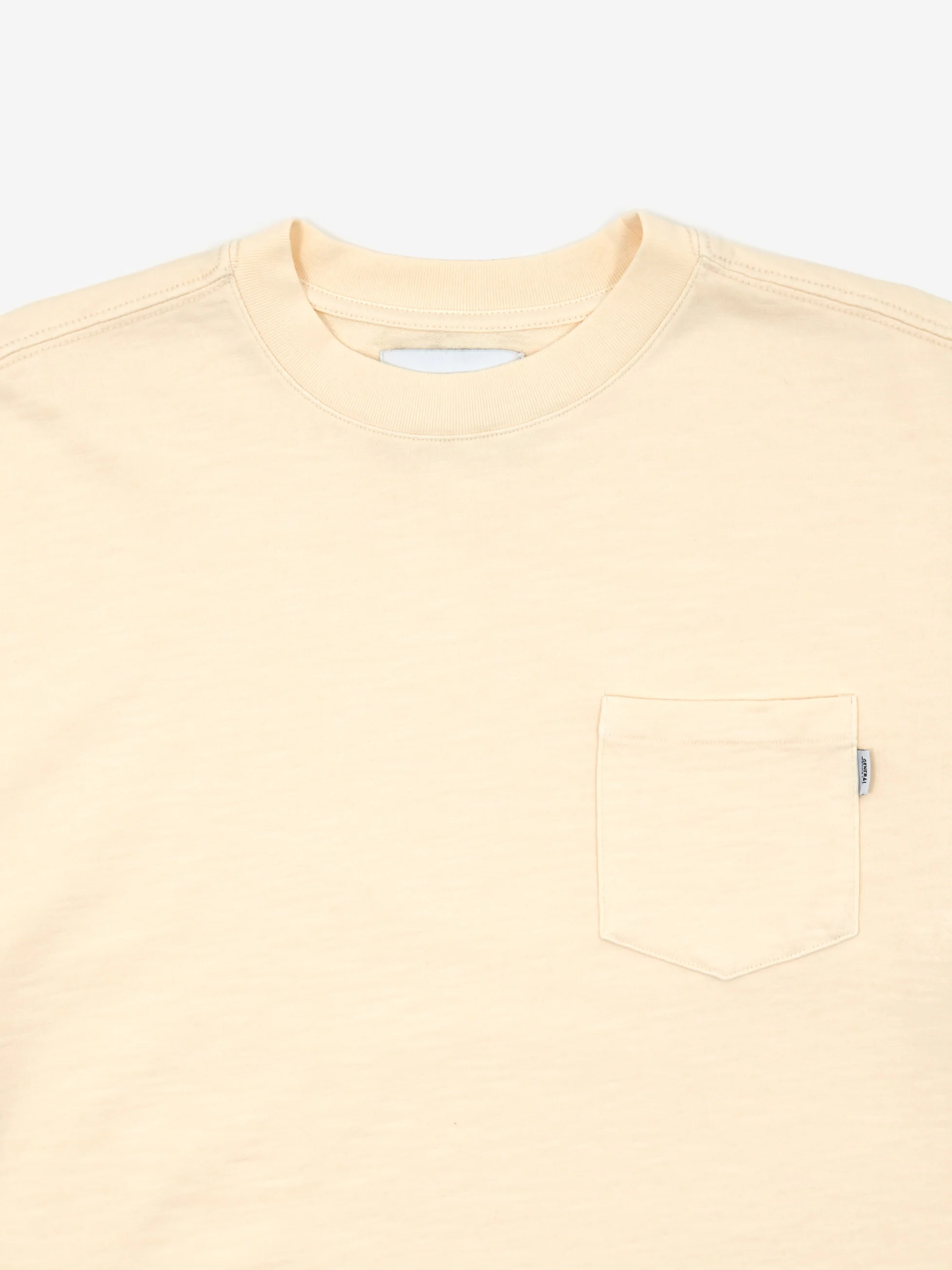 General Admission Slub Jersey Pocket T-Shirt - Natural - Image 2