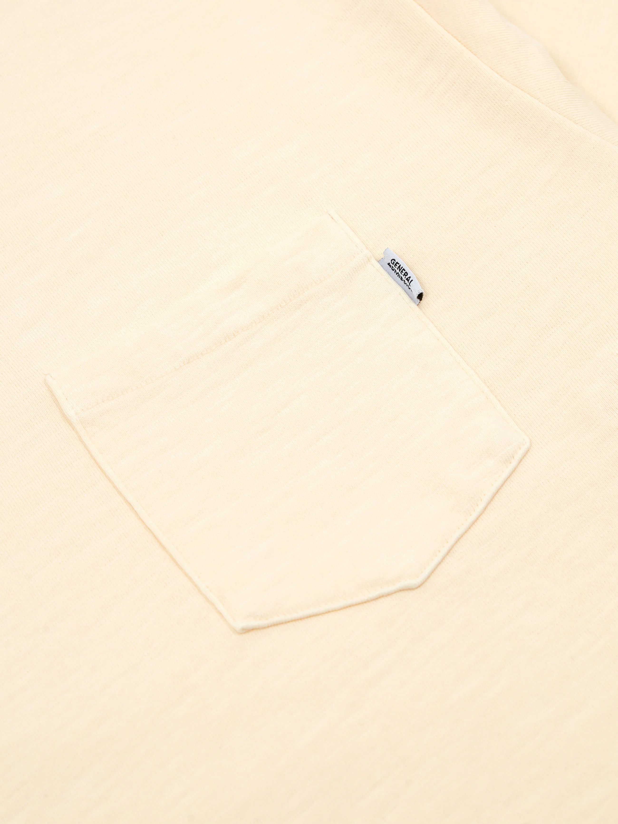 General Admission Slub Jersey Pocket T-Shirt - Natural - Image 3