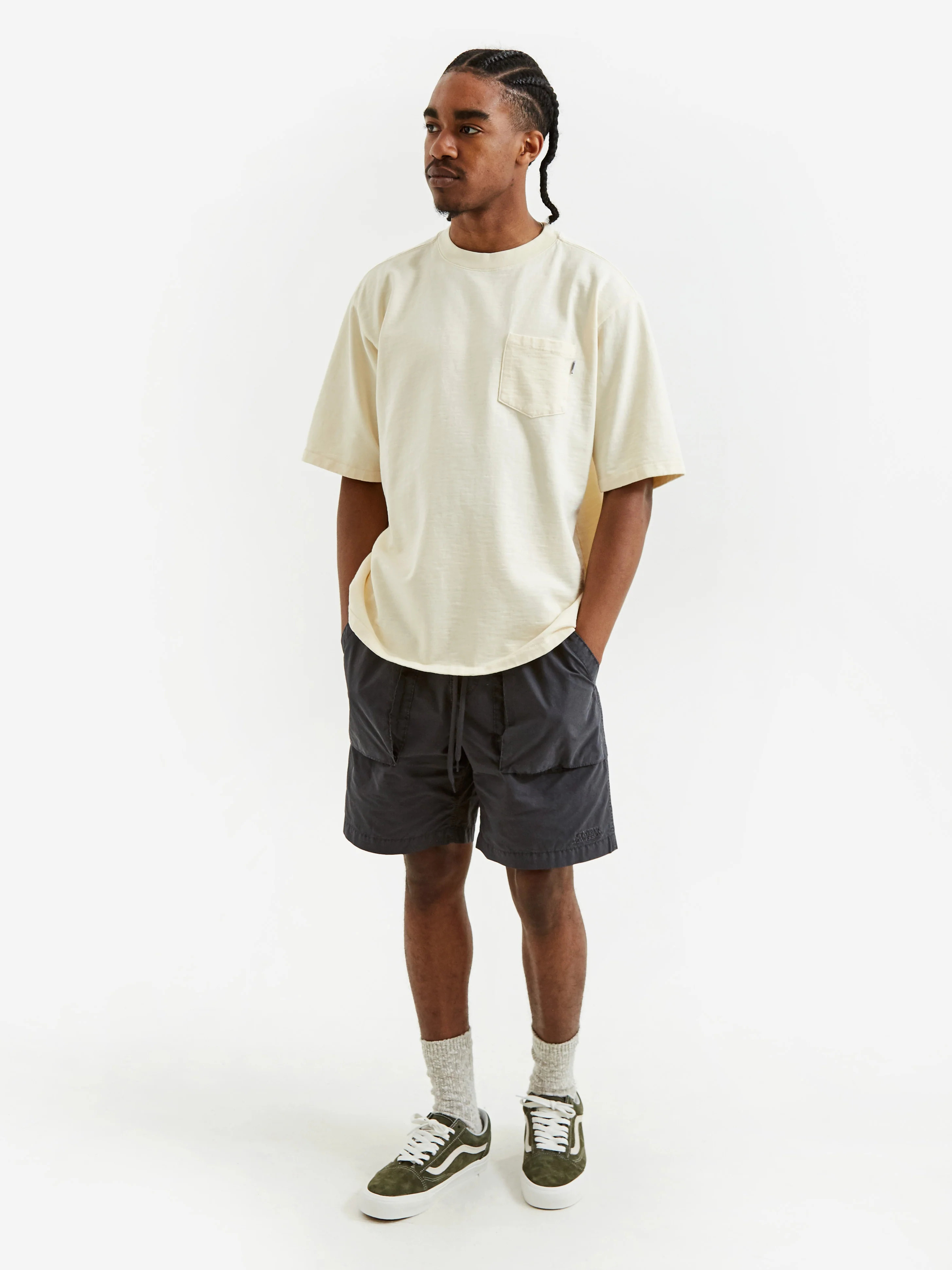 General Admission Slub Jersey Pocket T-Shirt - Natural - Image 6