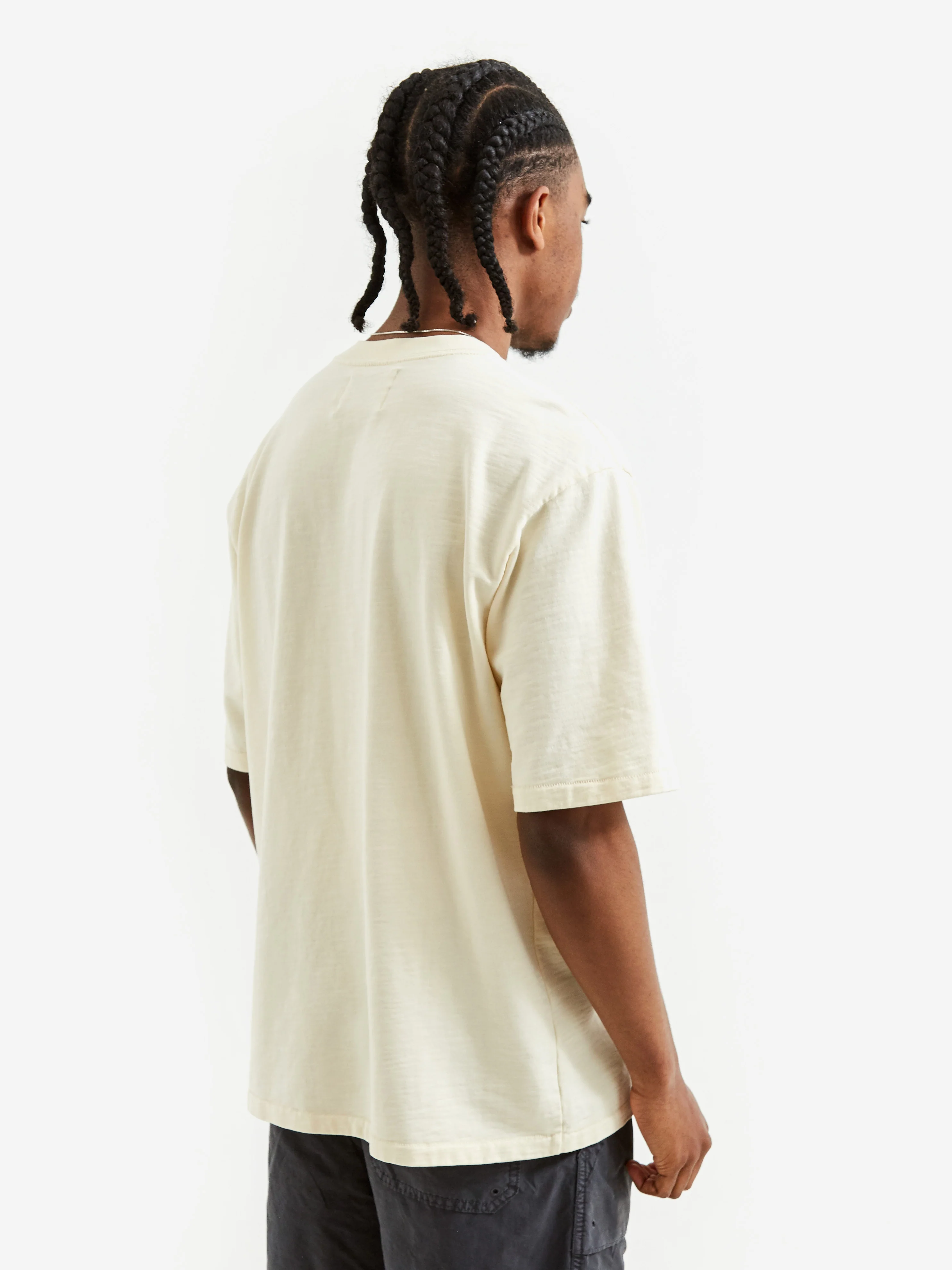 General Admission Slub Jersey Pocket T-Shirt - Natural - Image 7