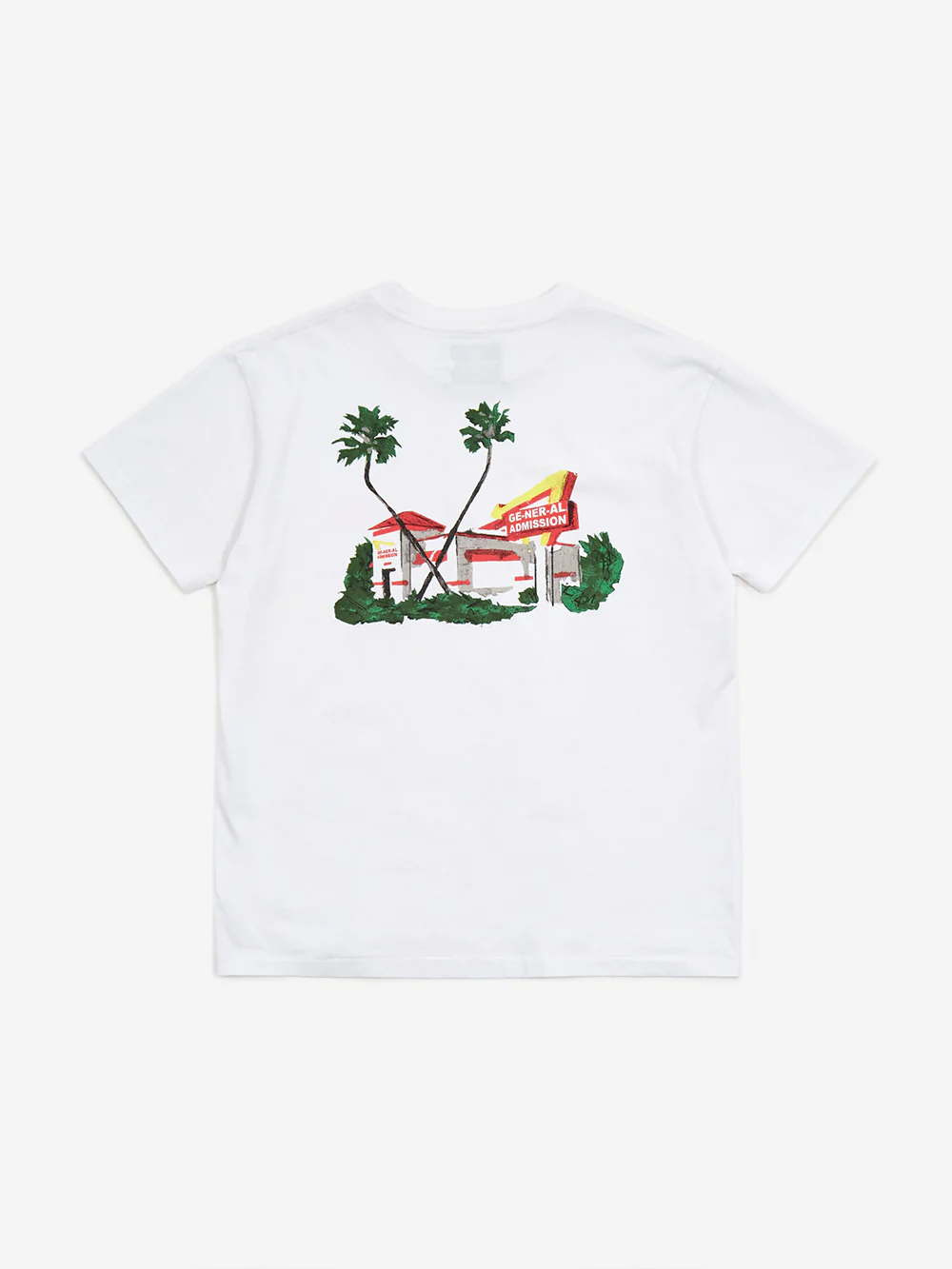 General Admission Sterling Bartlett Drive Thru Shortsleeve T-Shirt - White - Image 4