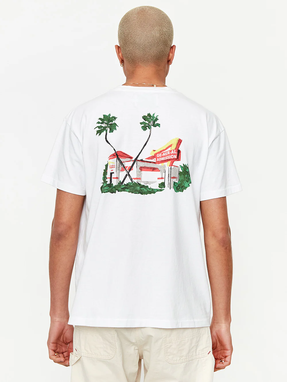 General Admission Sterling Bartlett Drive Thru Shortsleeve T-Shirt - White - Image 7