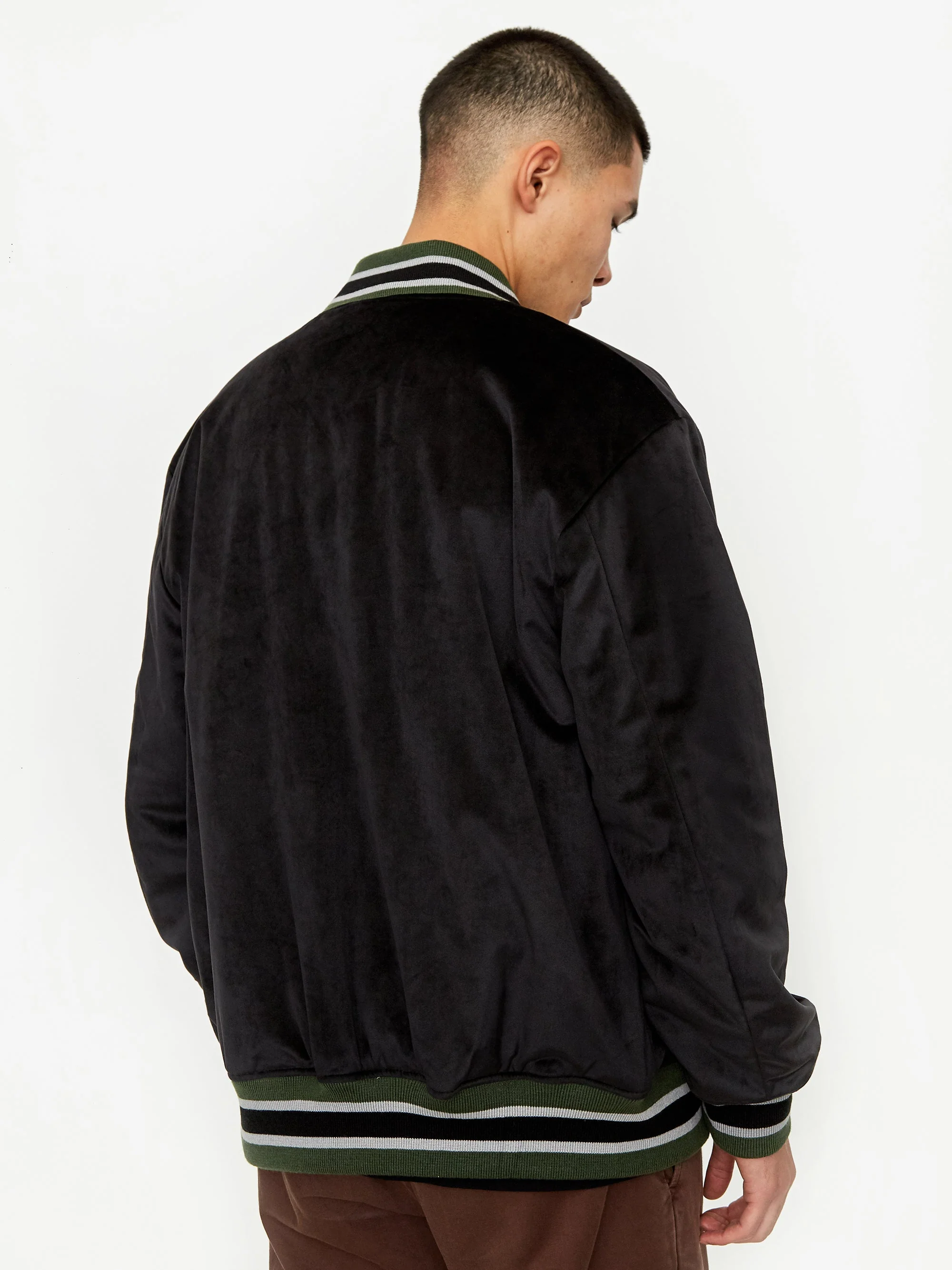 General Admission Toluca Bomber Jacket - Black - Image 7