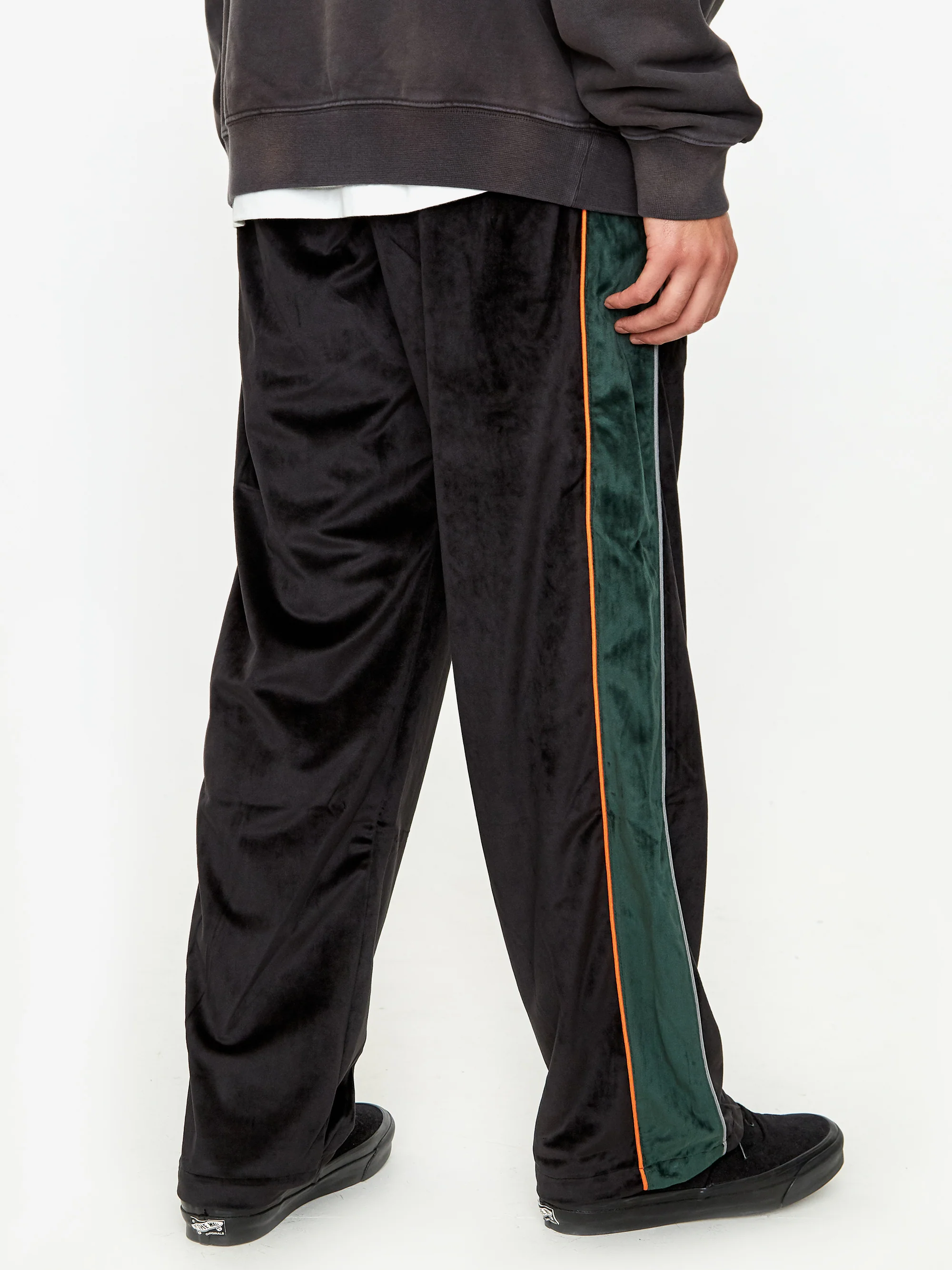 General Admission Toluca Velour Track Pant - Black - Image 7