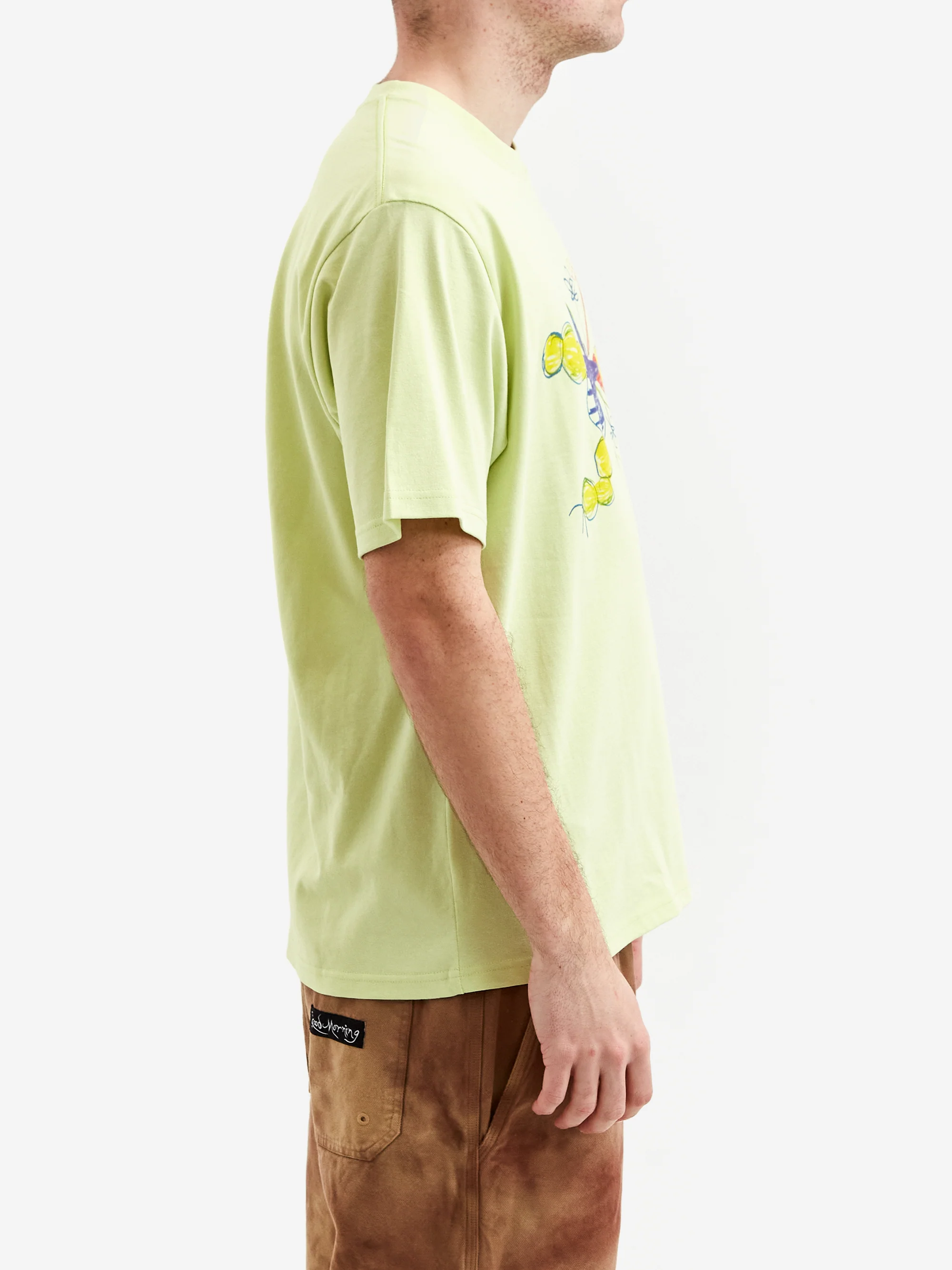 Gentle Fullness Dragonfly Short Sleeve T Shirt - Pistachio Dragonfly - Image 5