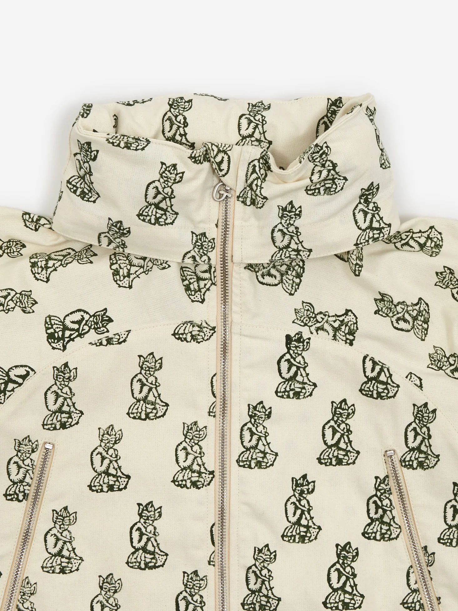 Gentle Fullness Charm Jacket - Ecru Pixie Print - Image 4