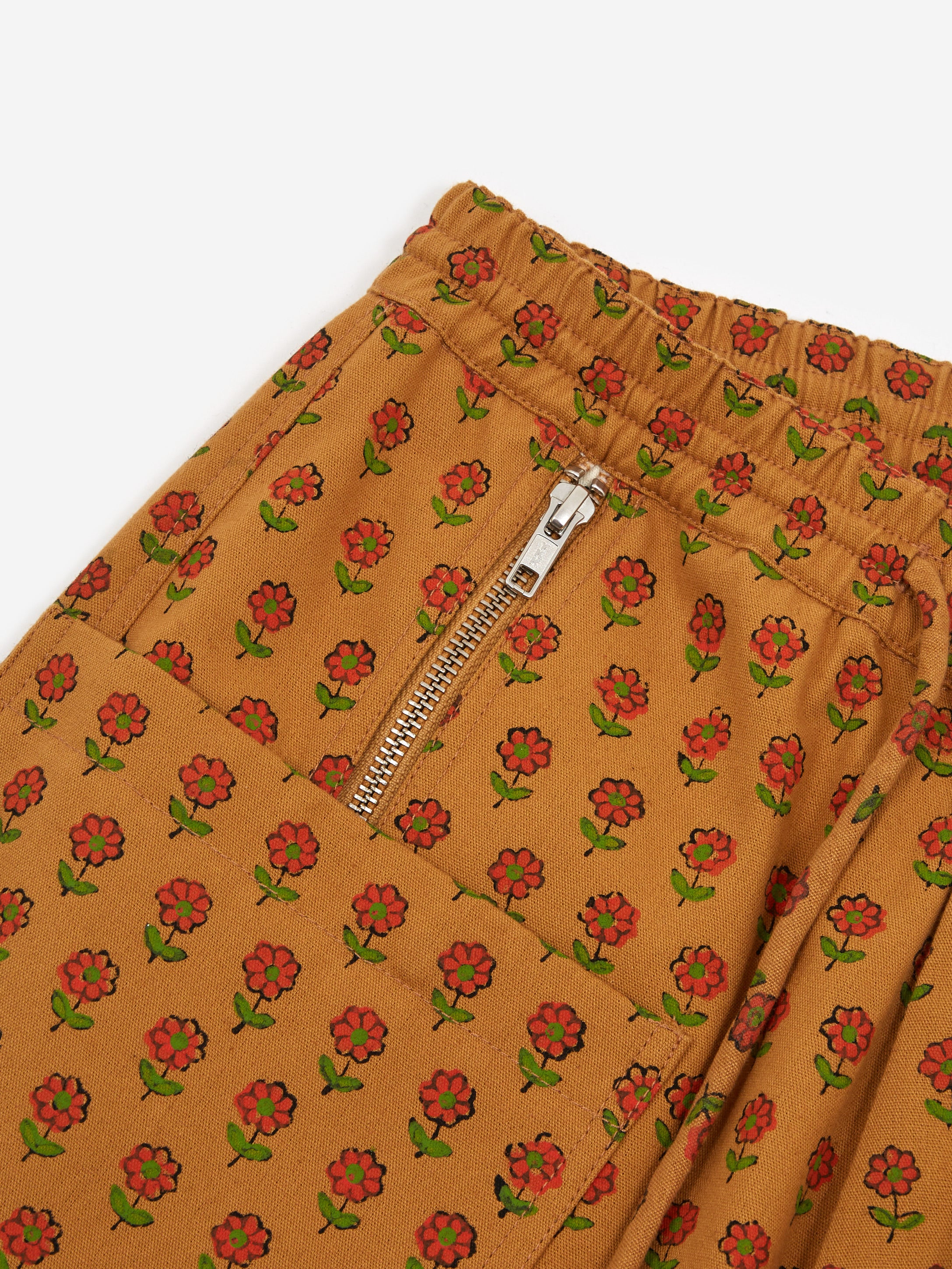 Gentle Fullness Found Trouser - Cinnamon 1970s Print - Image 4