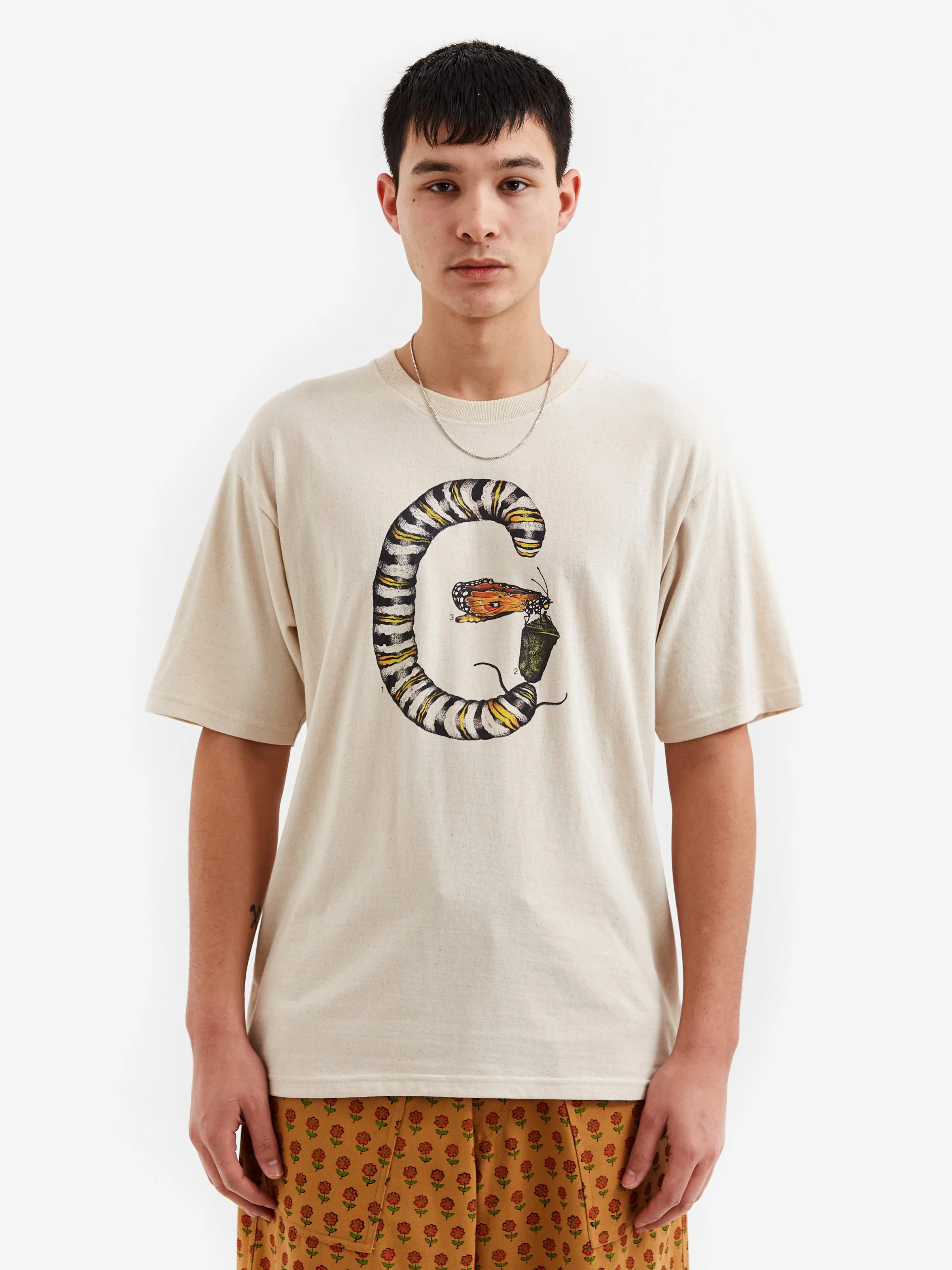 Gentle Fullness Recycled Cotton SS Tee - Cocoon Ecru - Image 2