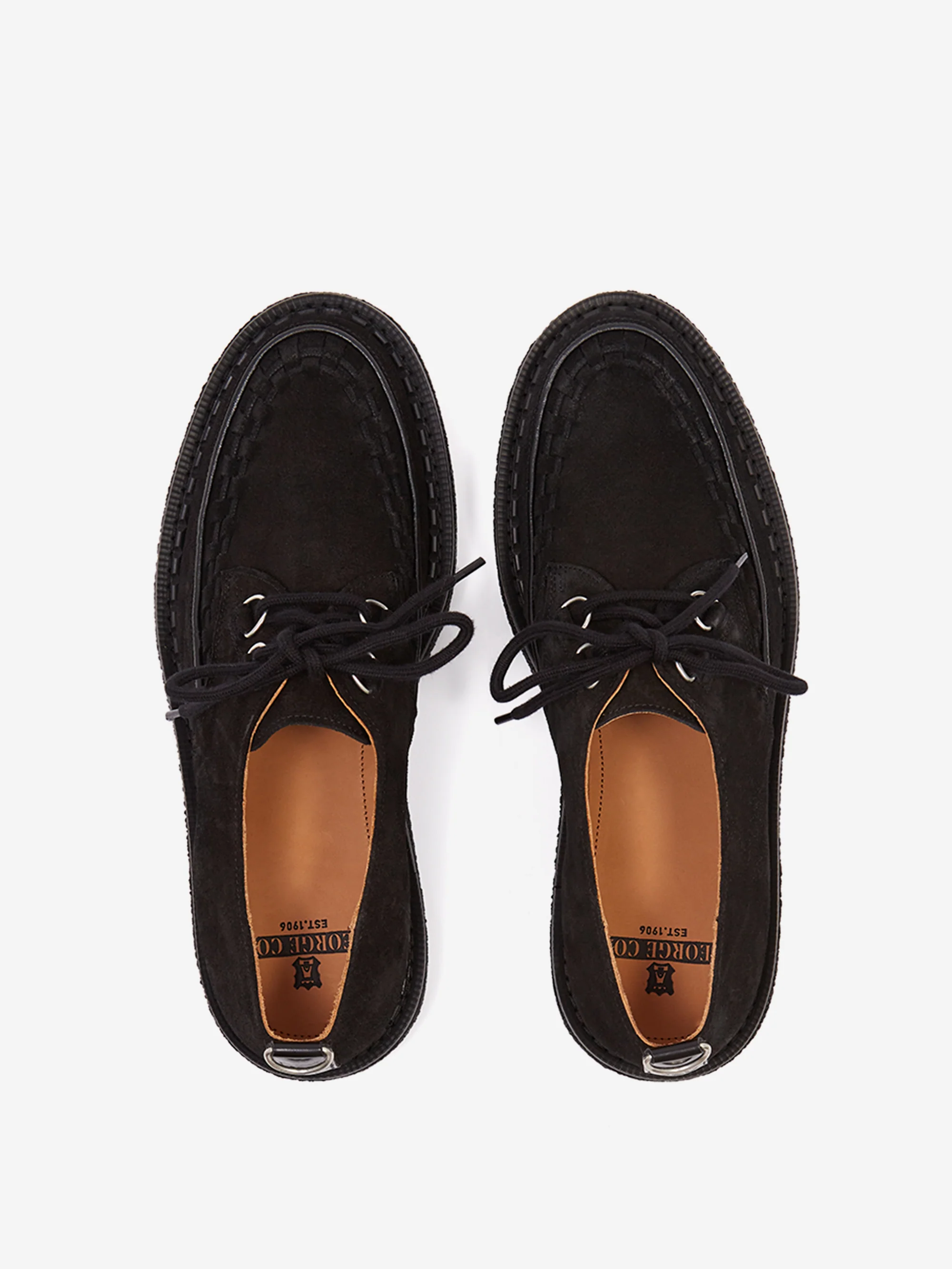 George Cox Hatton - Black Suede - Image 7