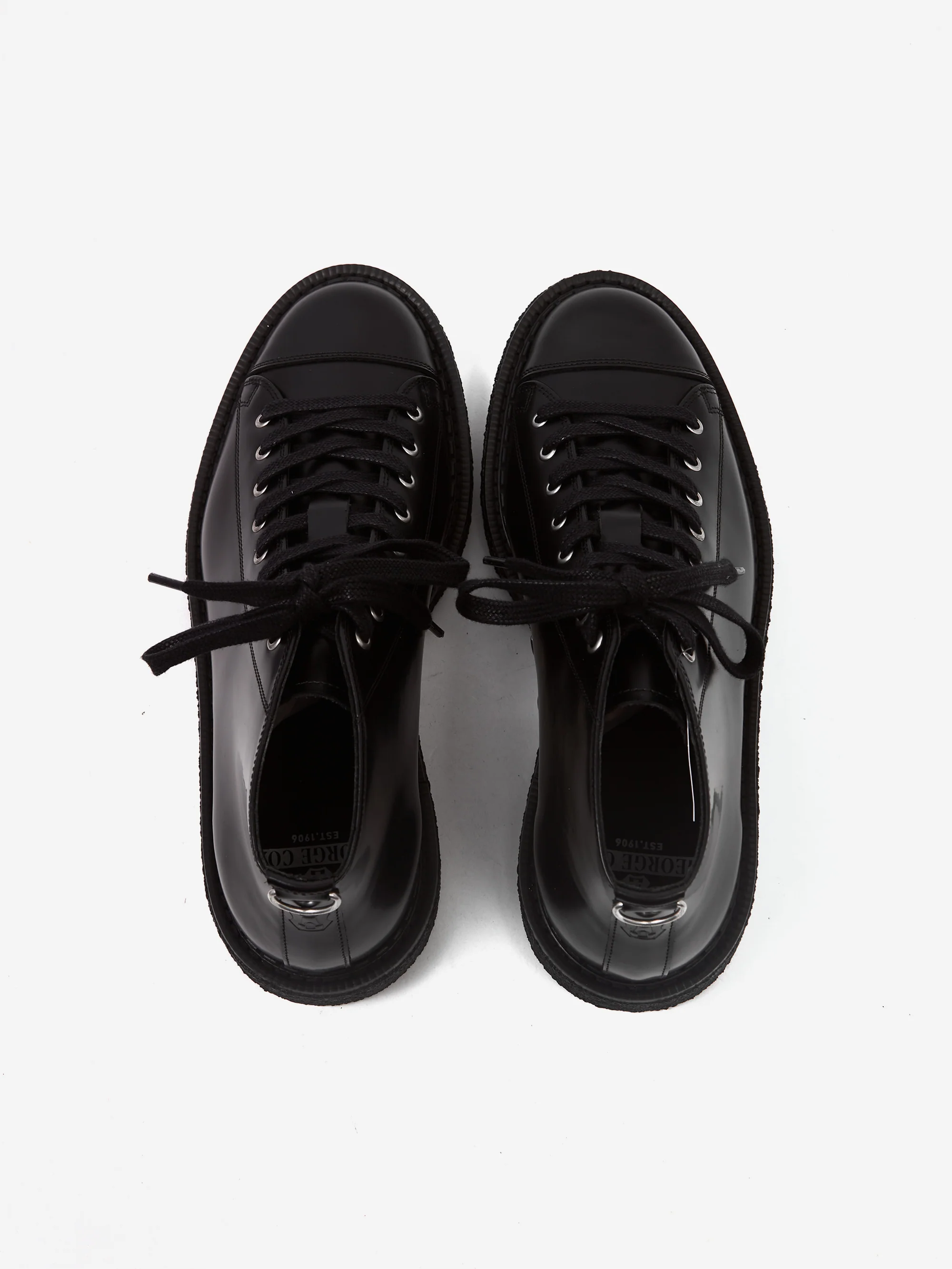 George Cox Monkey Boot - Black - Image 2