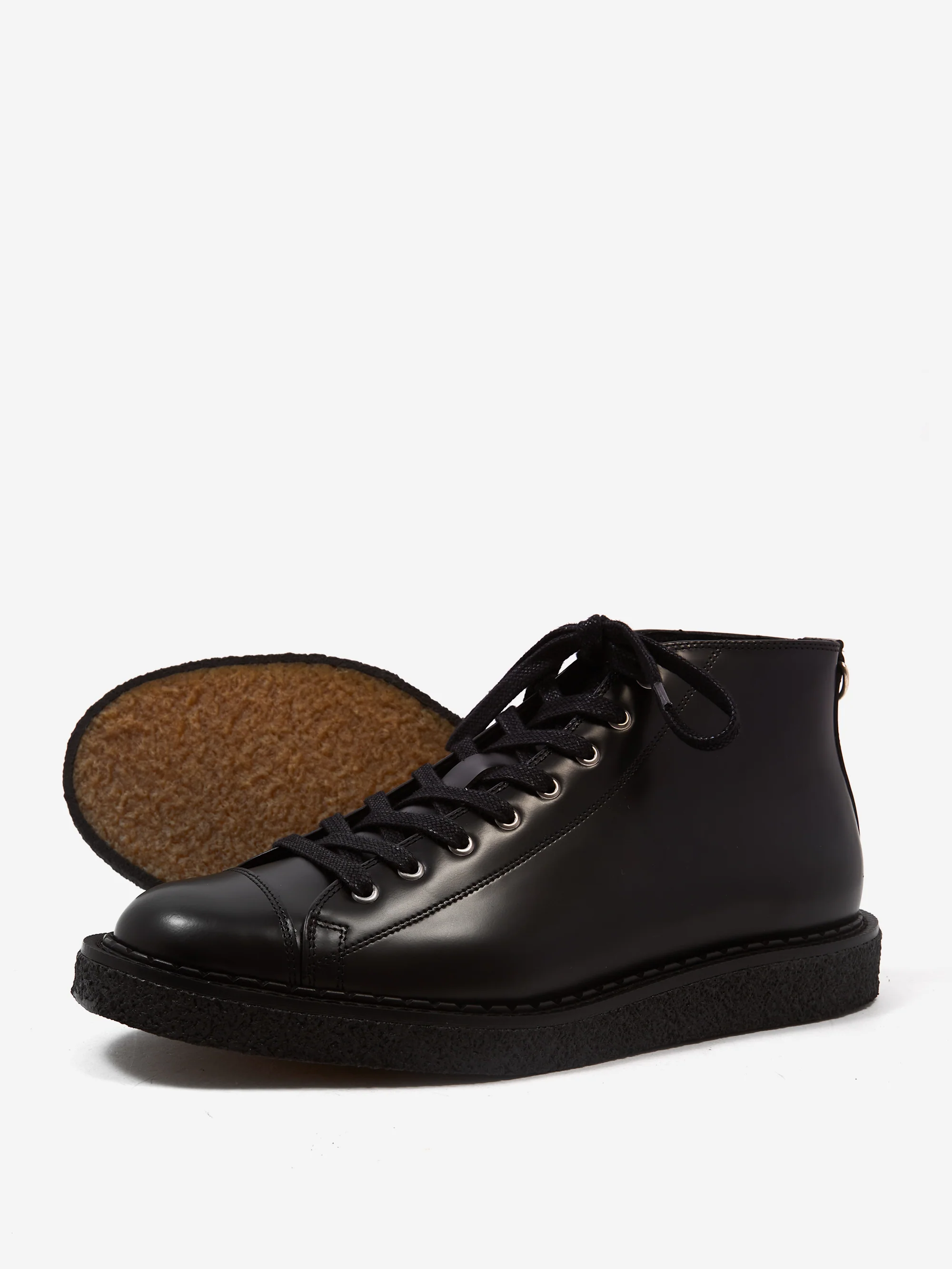 George Cox Monkey Boot - Black - Image 7