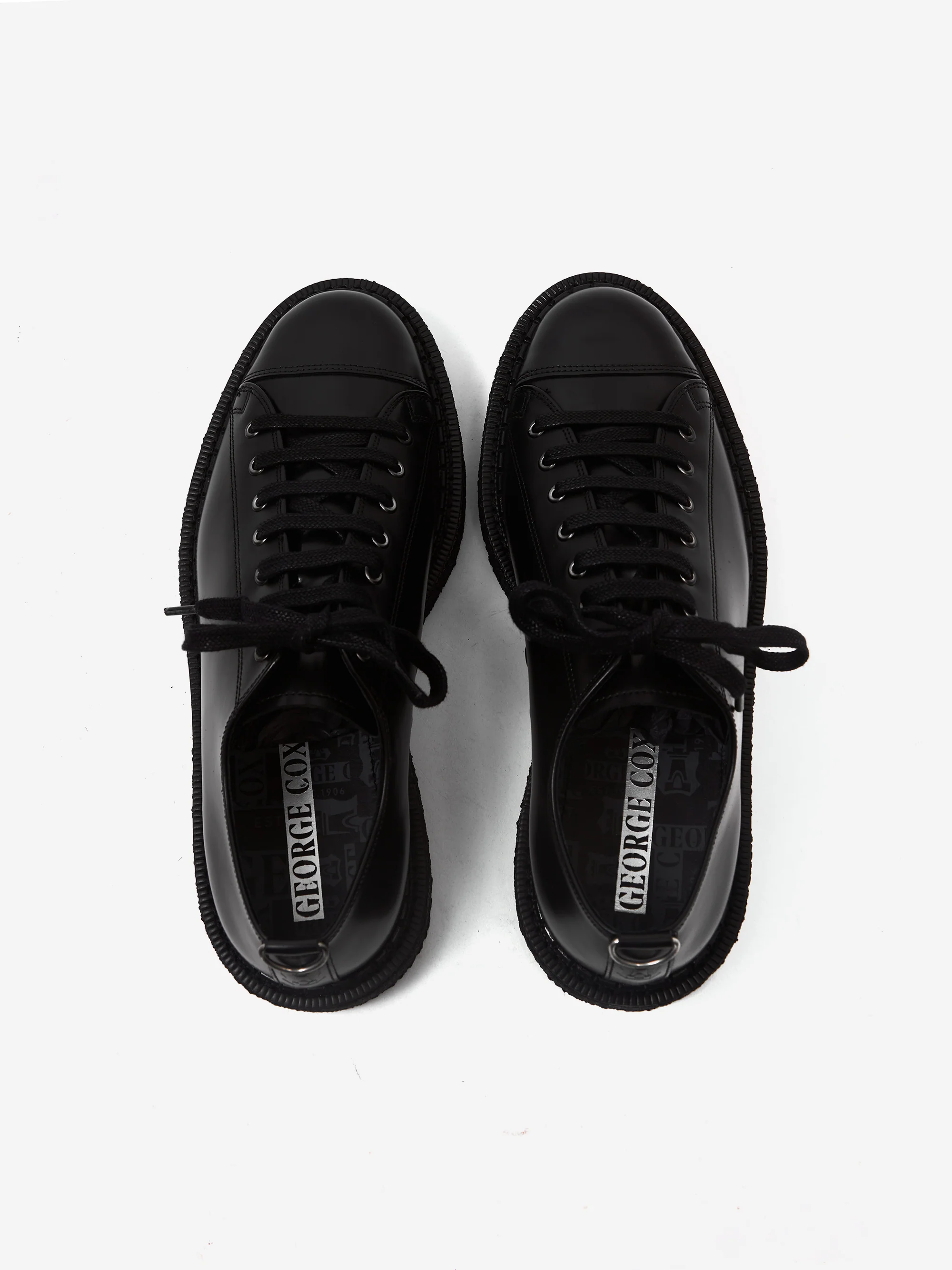 George Cox Monkey Shoe W - Black - Image 4