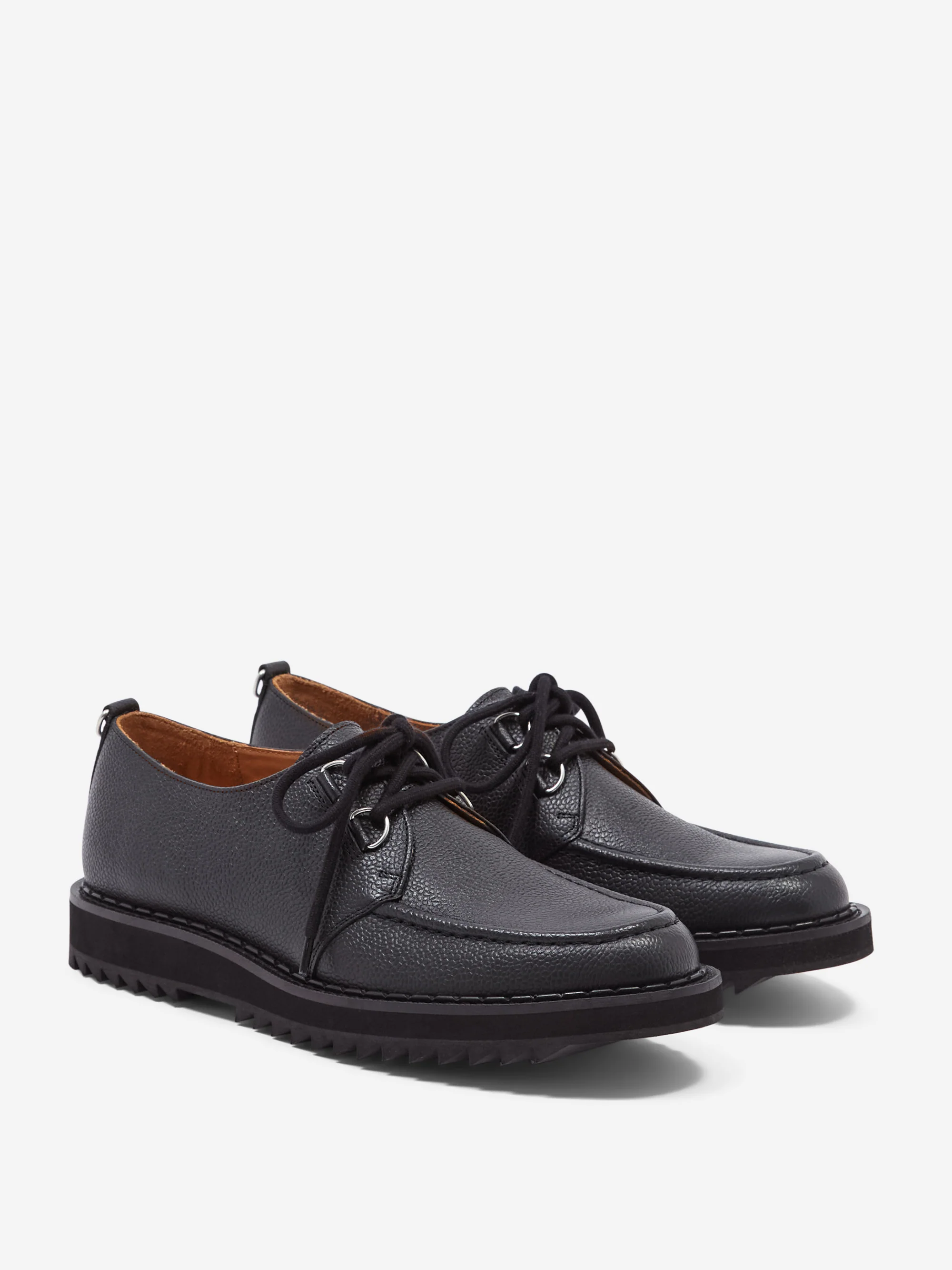 George Cox Ripple Derby - Black Pebble - Image 3