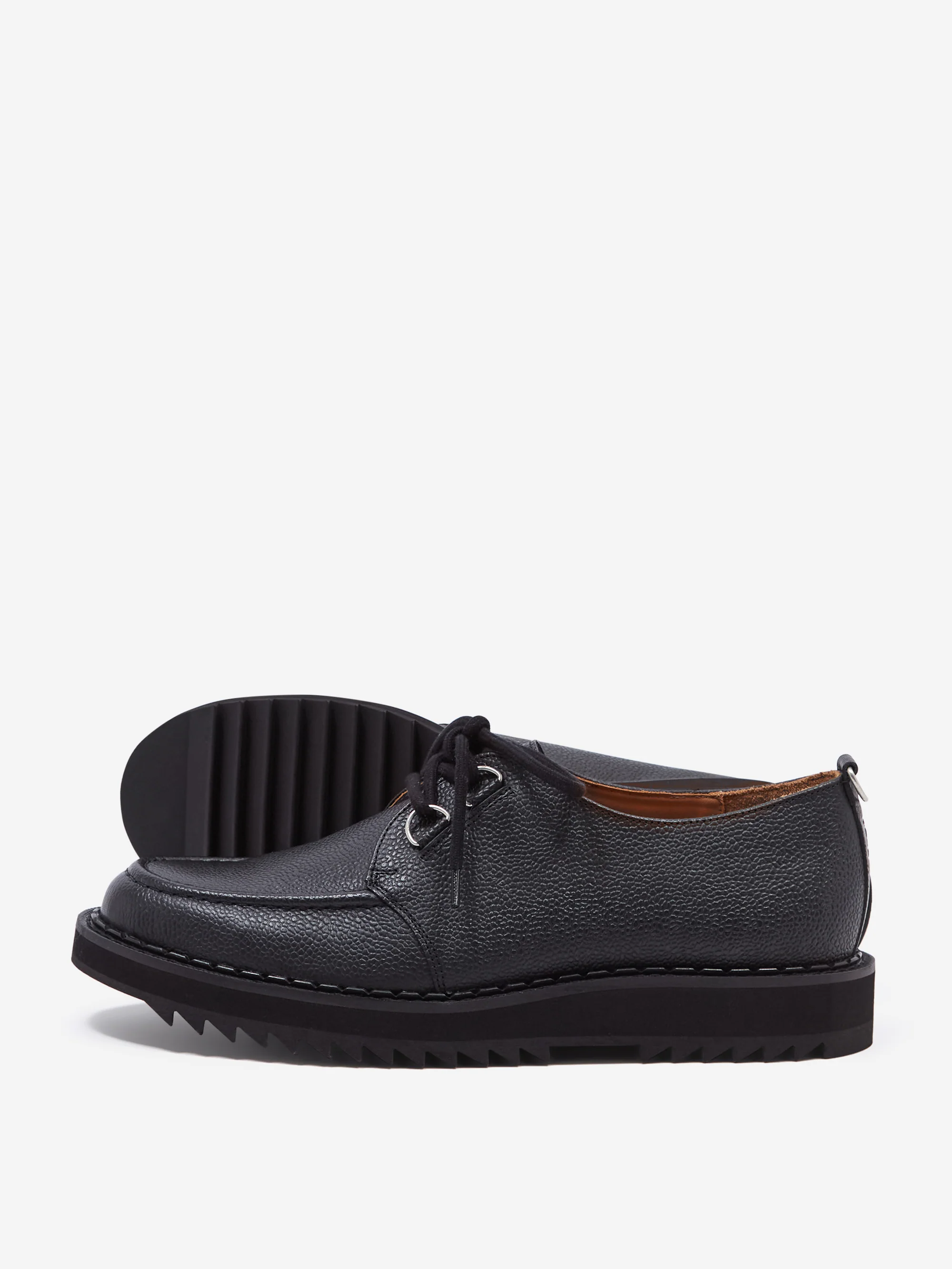 George Cox Ripple Derby - Black Pebble - Image 7