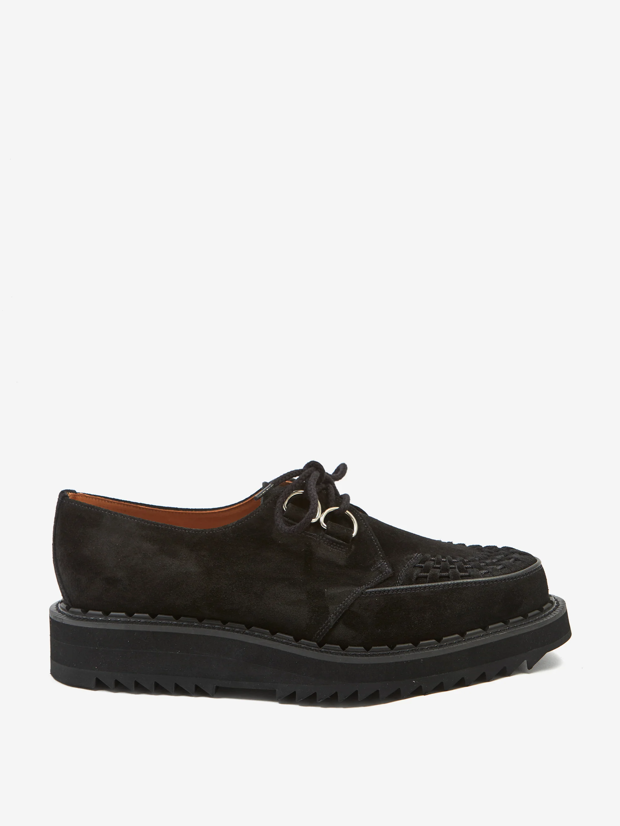 George Cox Skipton - Black Suede