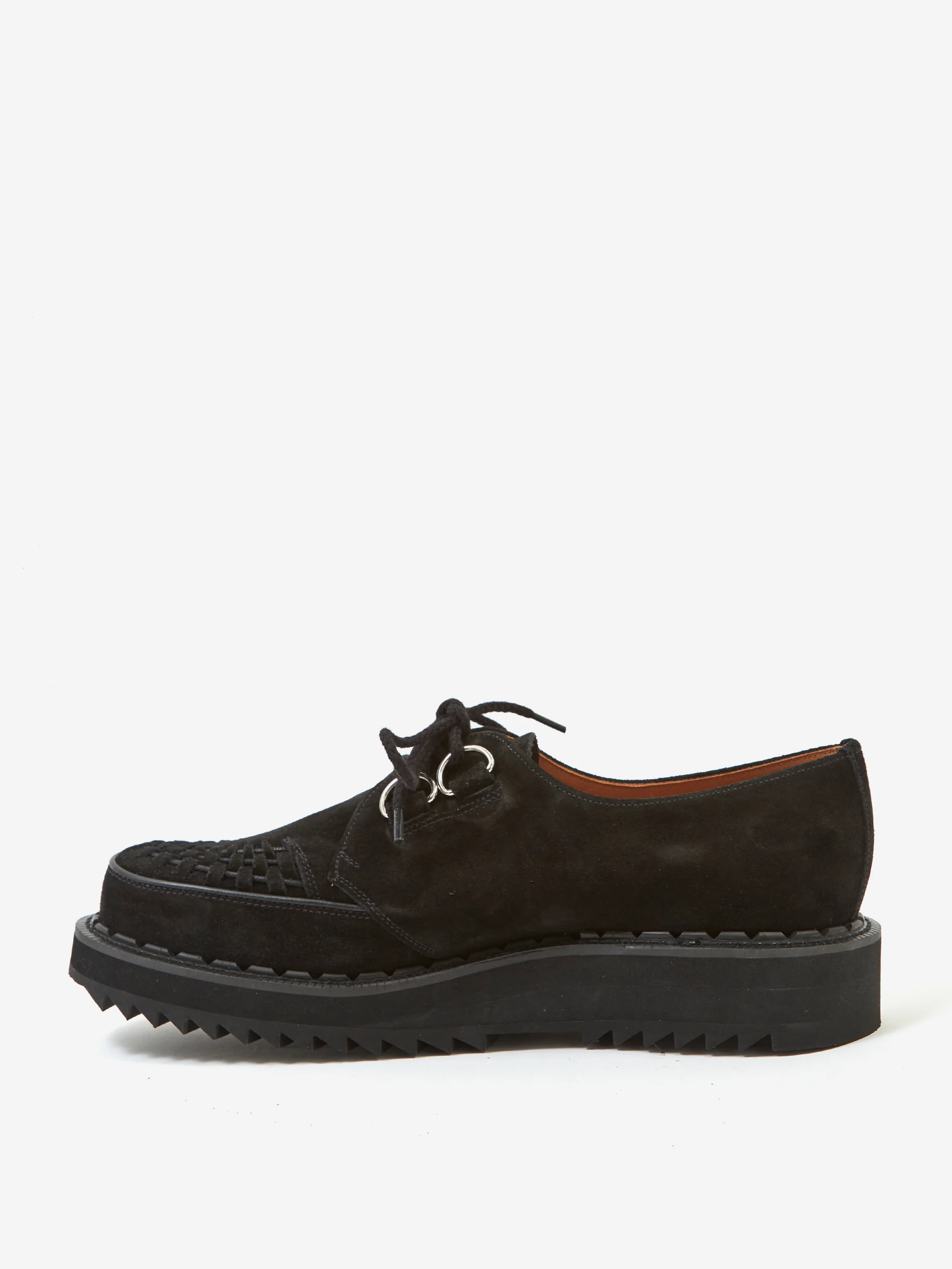 George Cox Skipton - Black Suede - Image 4