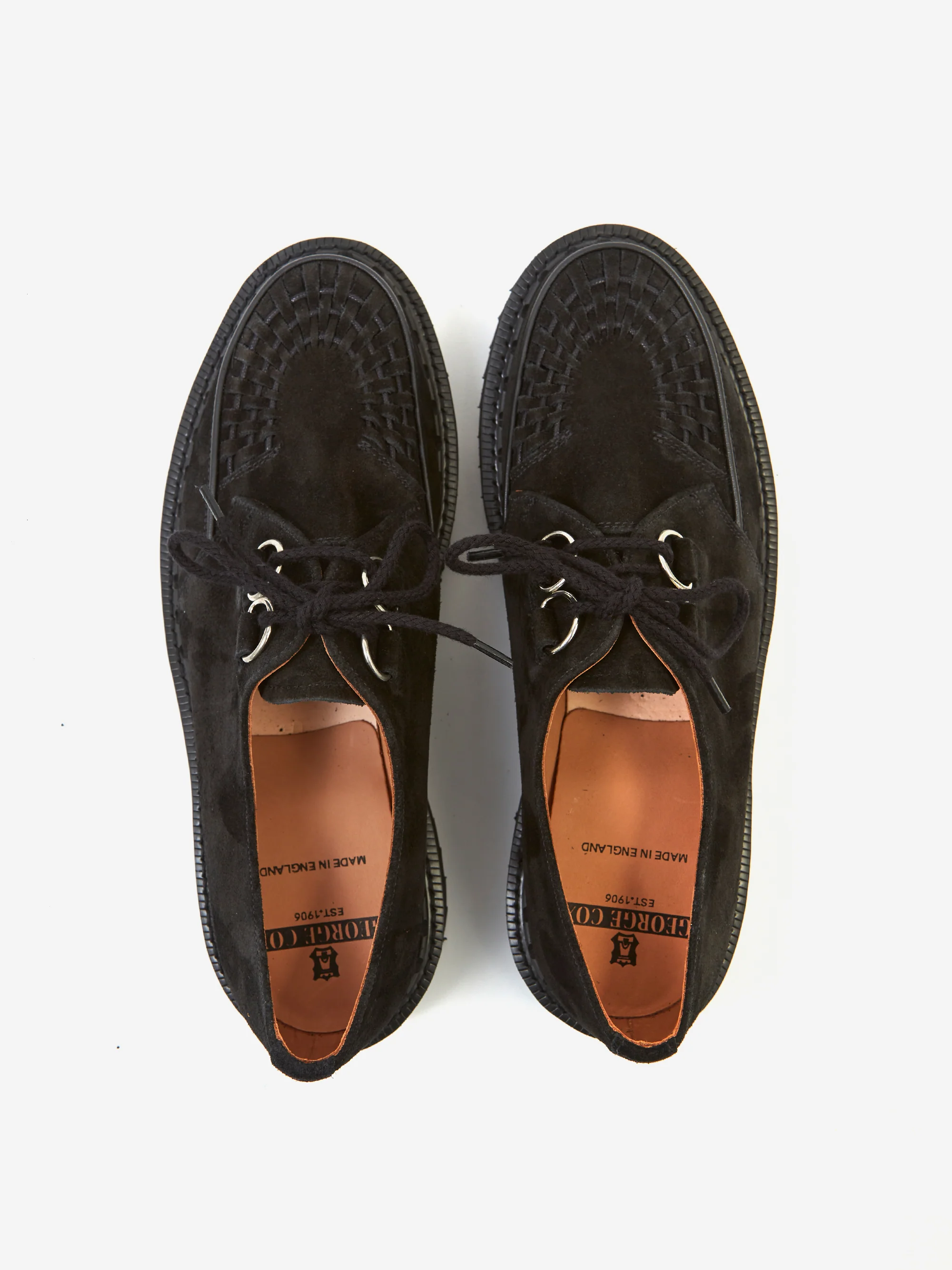 George Cox Skipton - Black Suede - Image 6