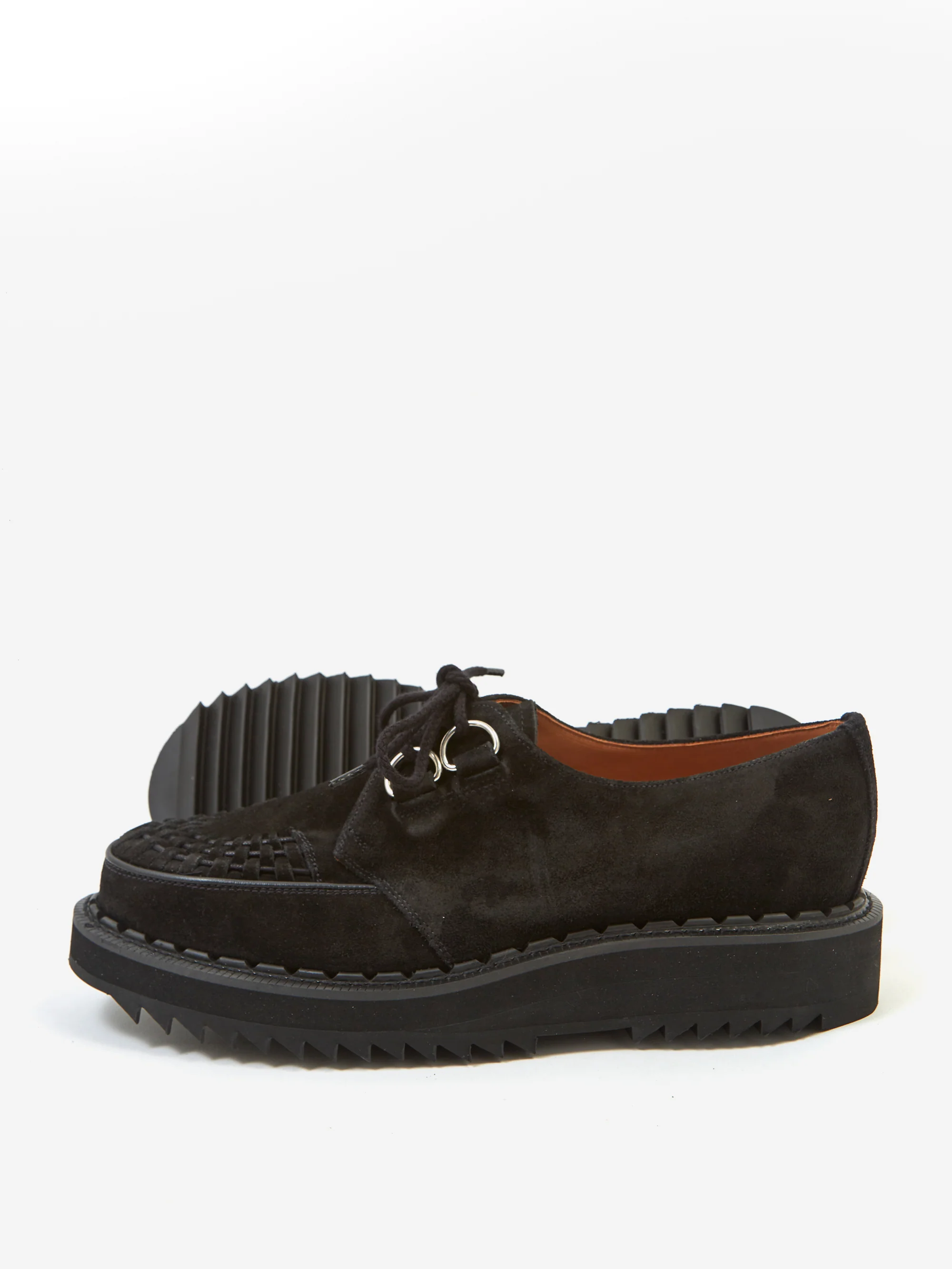 George Cox Skipton - Black Suede - Image 7