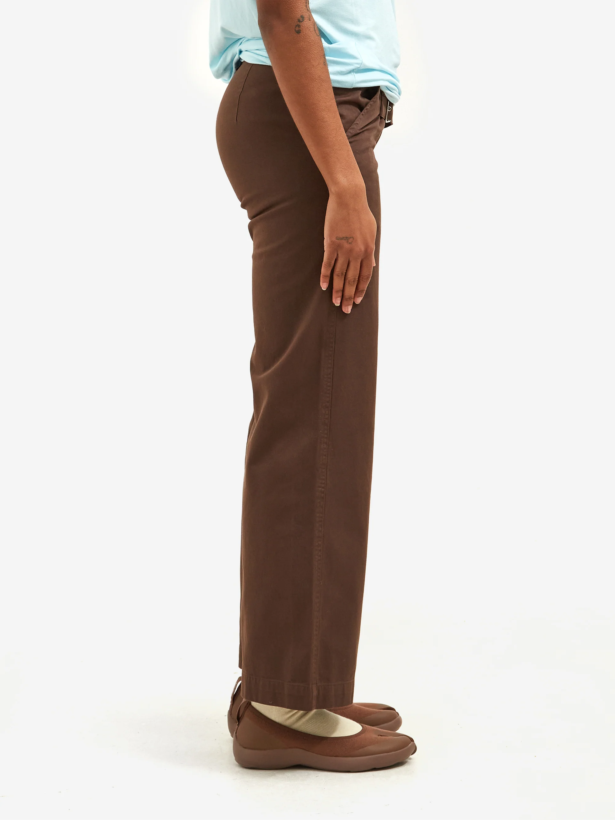 Gimaguas Belt Trousers - Brown - Image 2