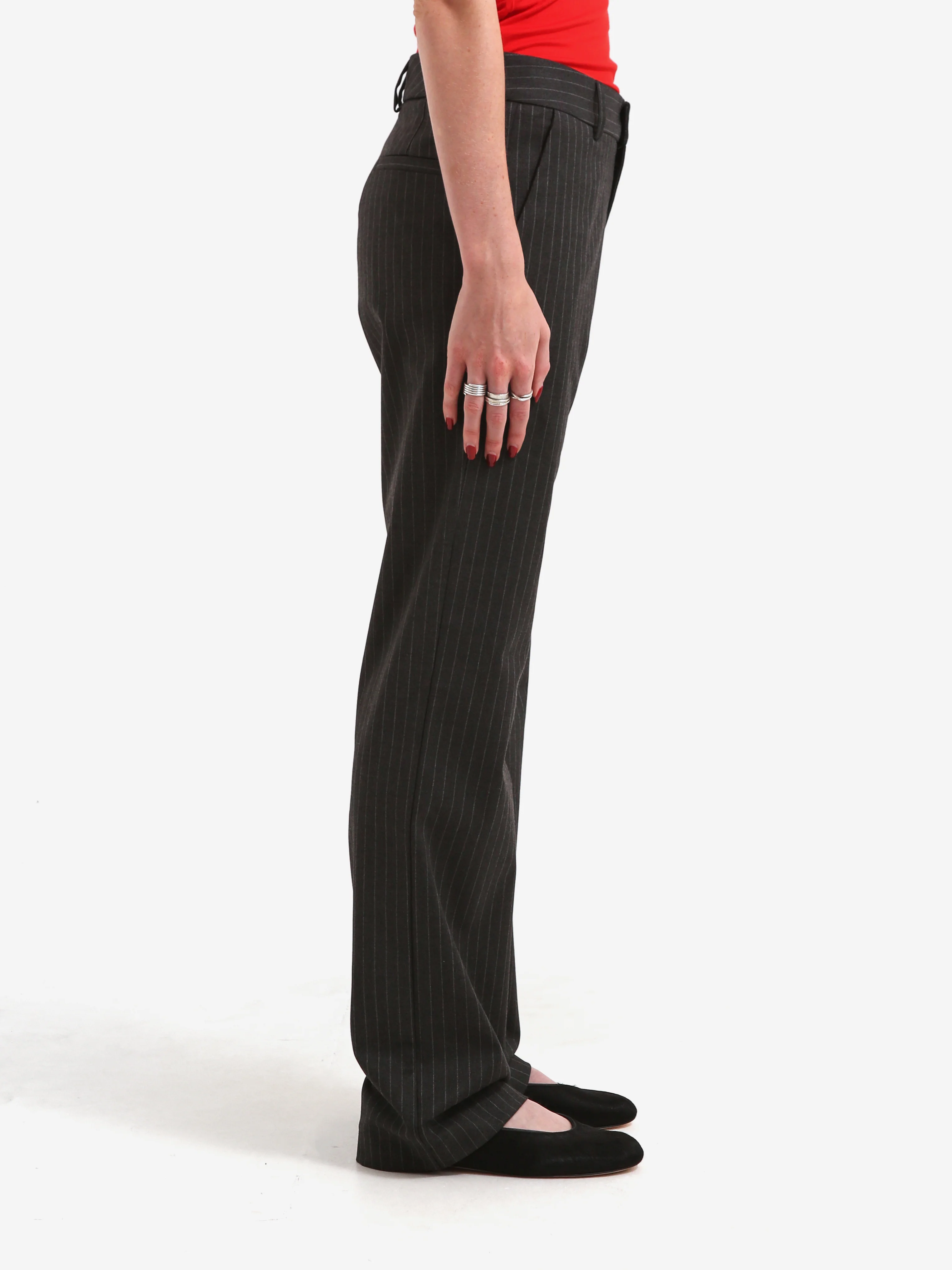 Gimaguas Daniel Trouser - Grey Stripe - Image 2