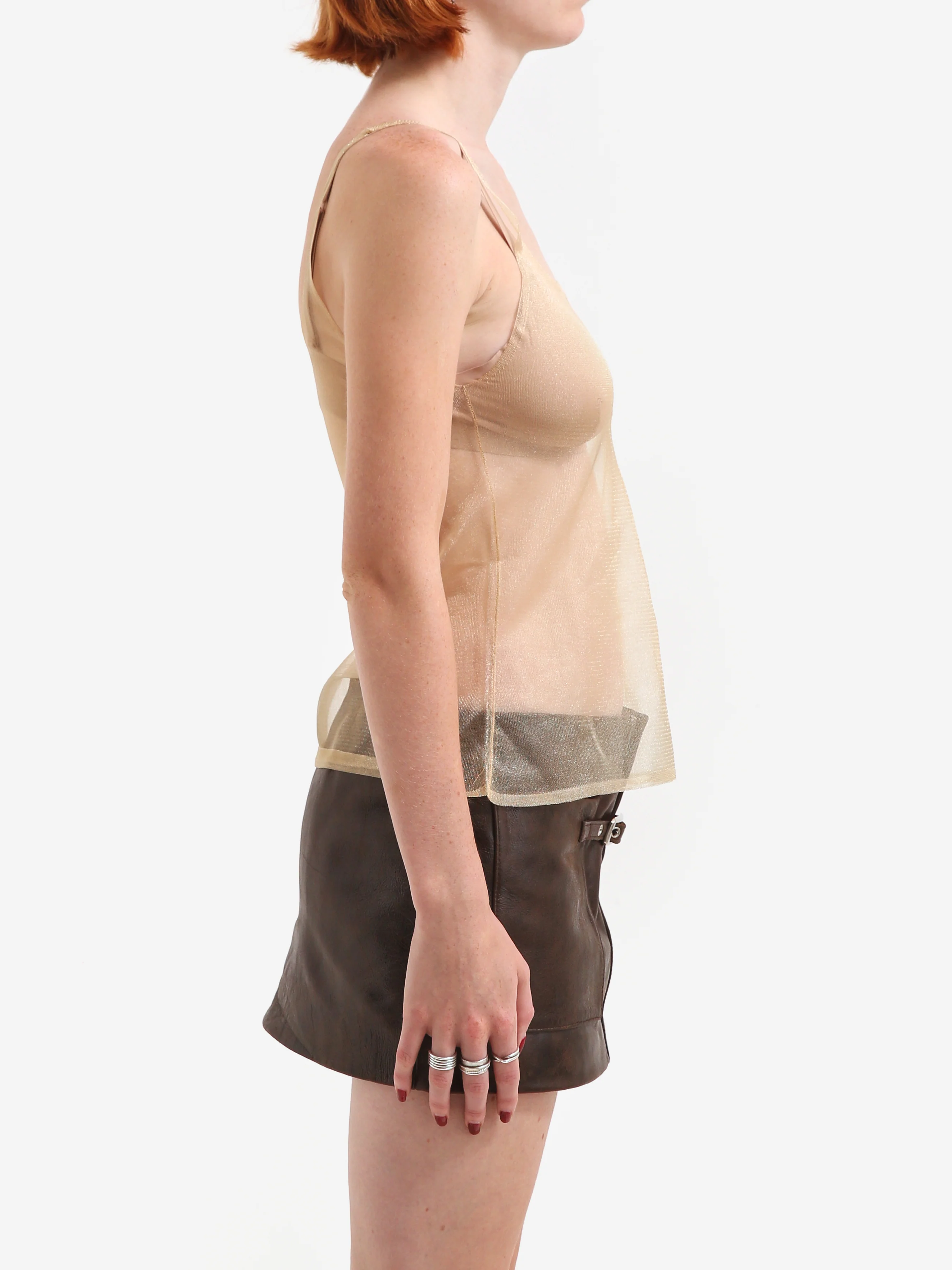 Gimaguas See Tank Top - Gold - Image 2