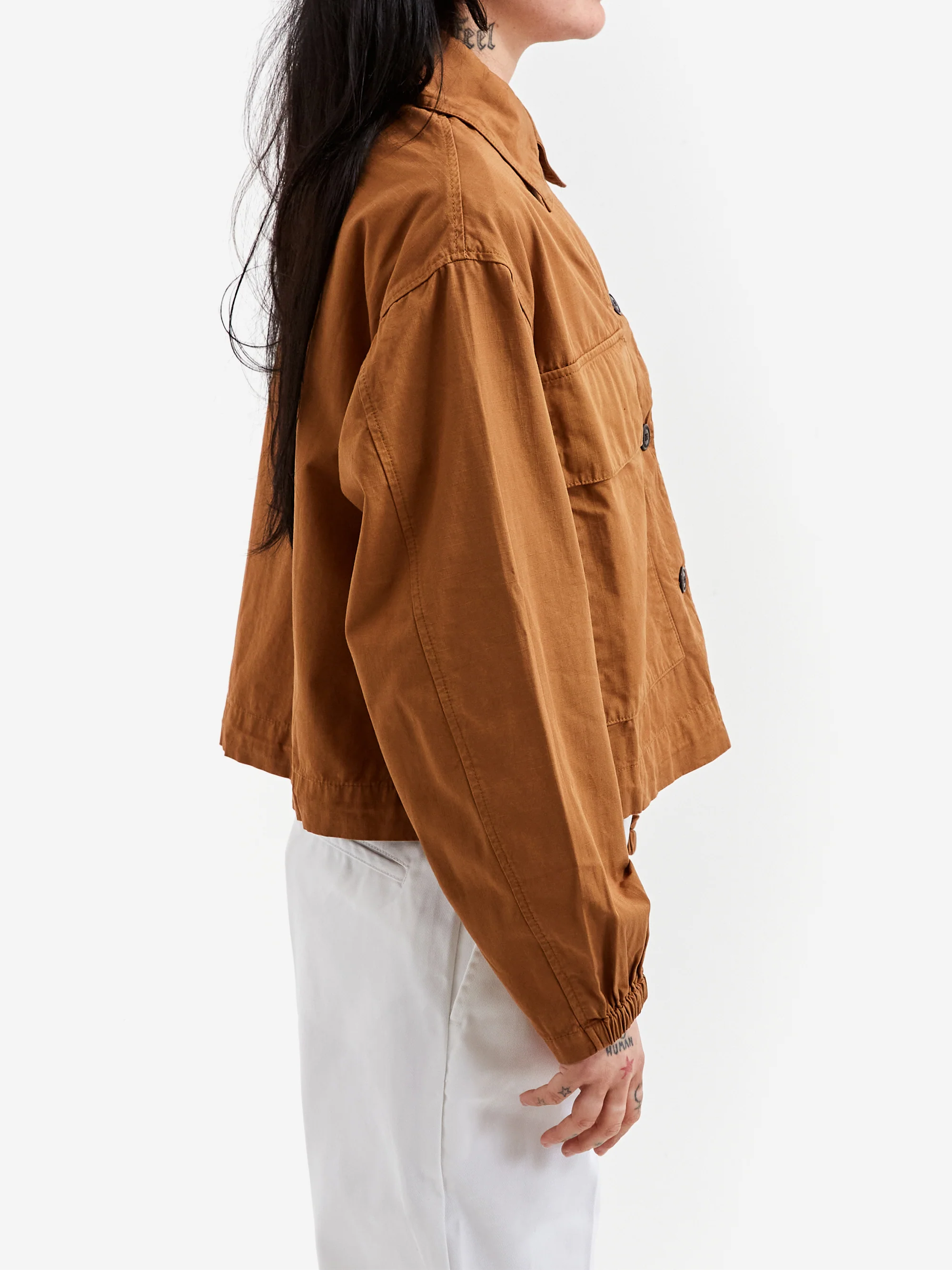 Girls Of Dust Worker Shirt - Caramel - Image 3