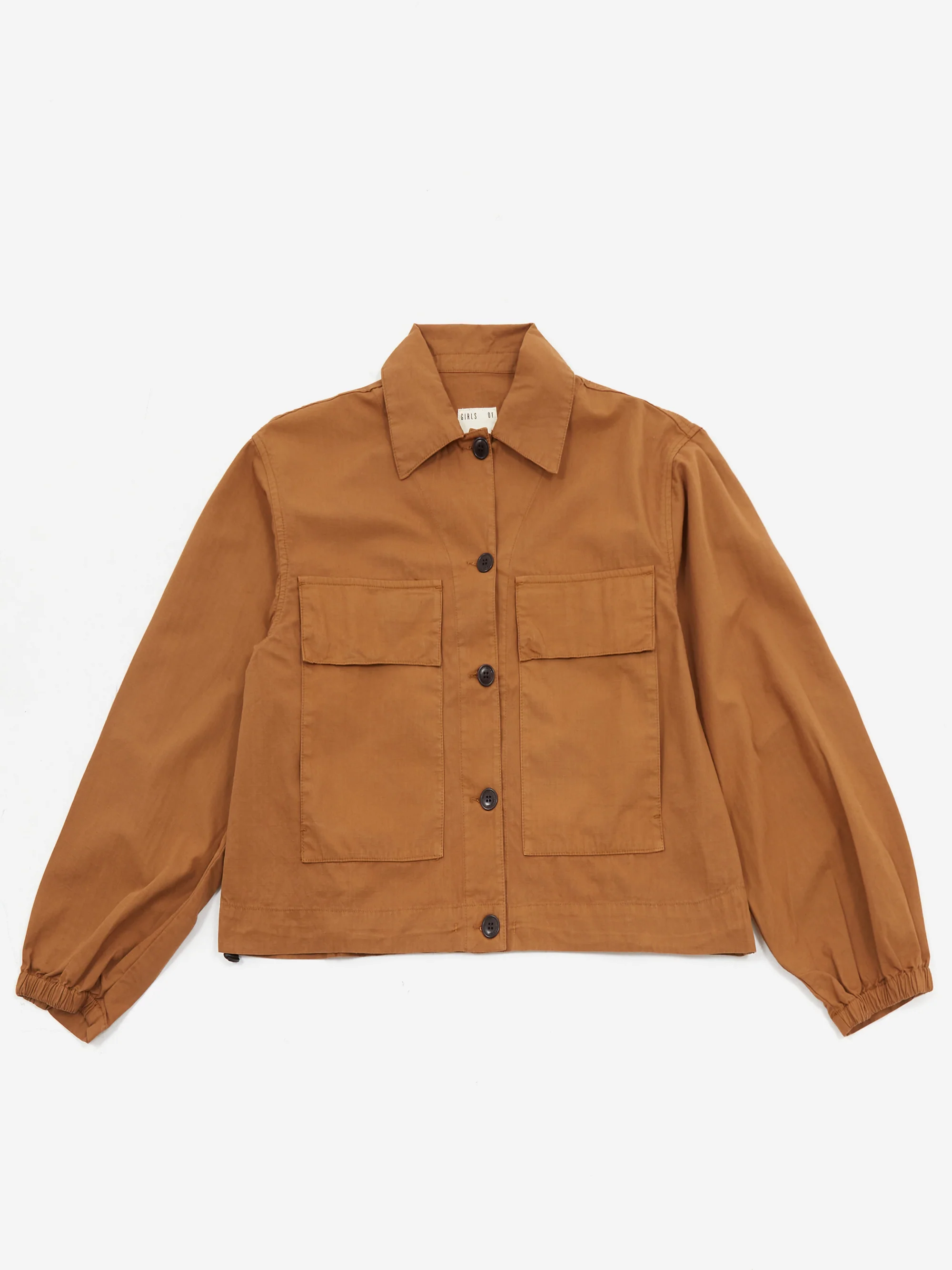 Girls Of Dust Worker Shirt - Caramel - Image 5