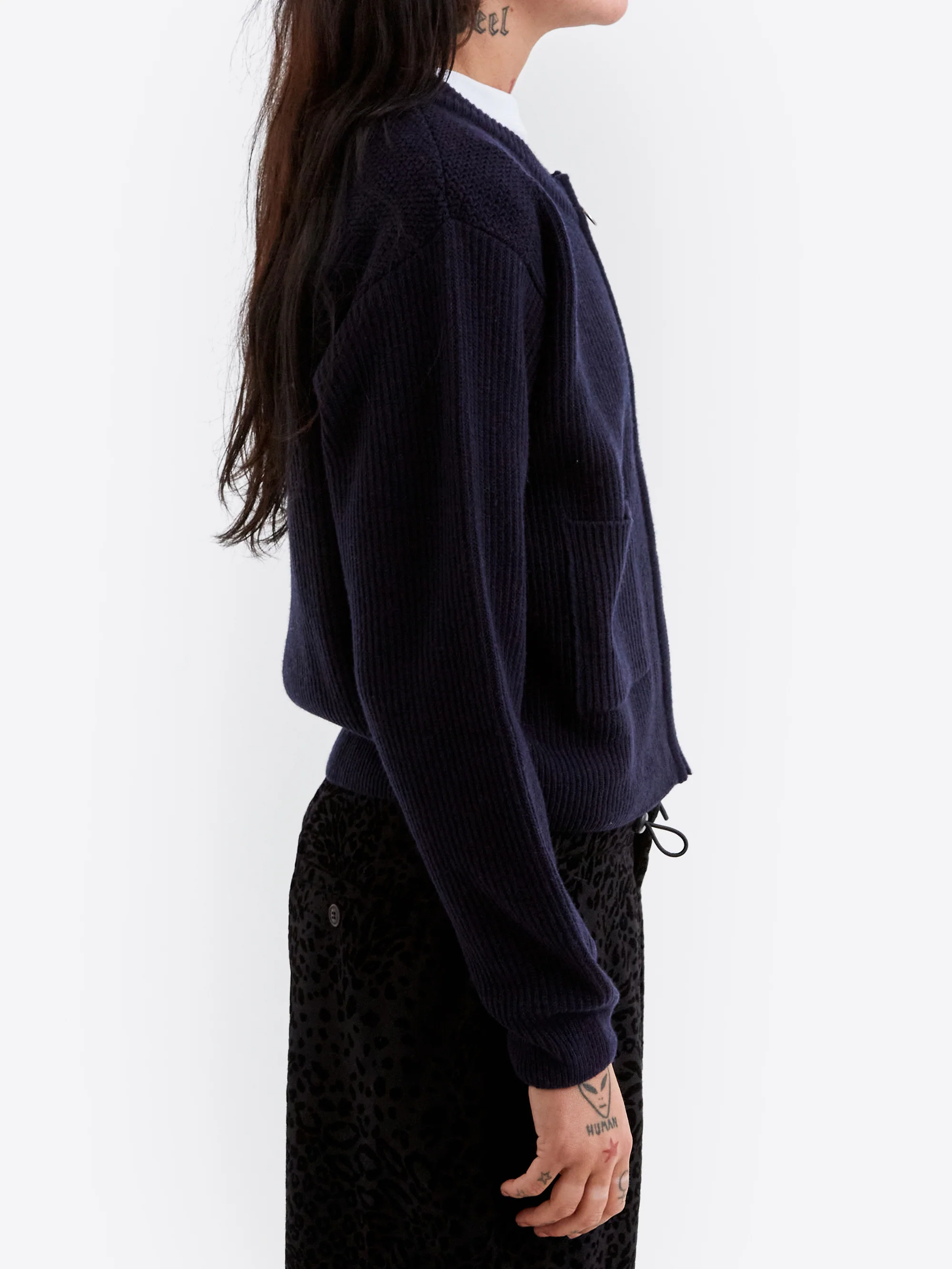 Girls Of Dust Cardigan - Navy - Image 2