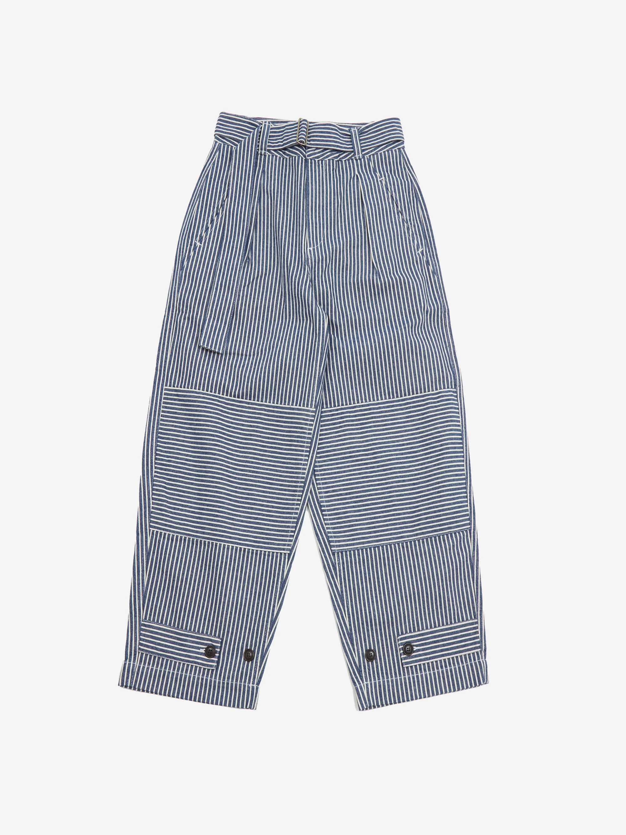 Girls Of Dust Field Chino - Blue/White - Image 4