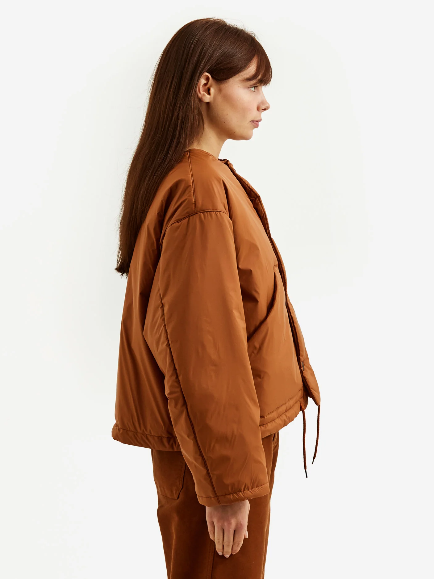 Girls Of Dust Fury Nylon Nuclear Jacket - Caramel - Image 2