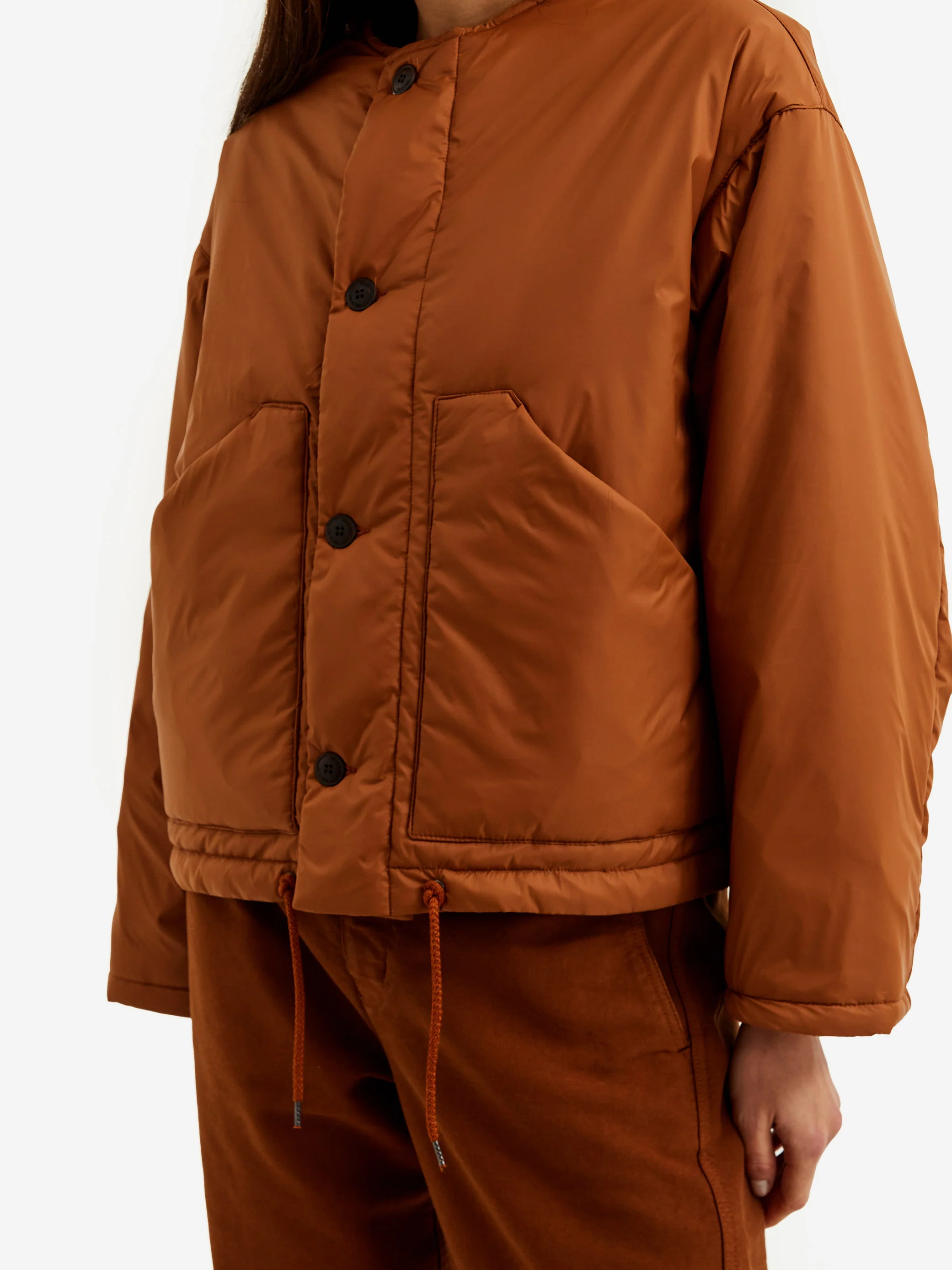 Girls Of Dust Fury Nylon Nuclear Jacket - Caramel - Image 3