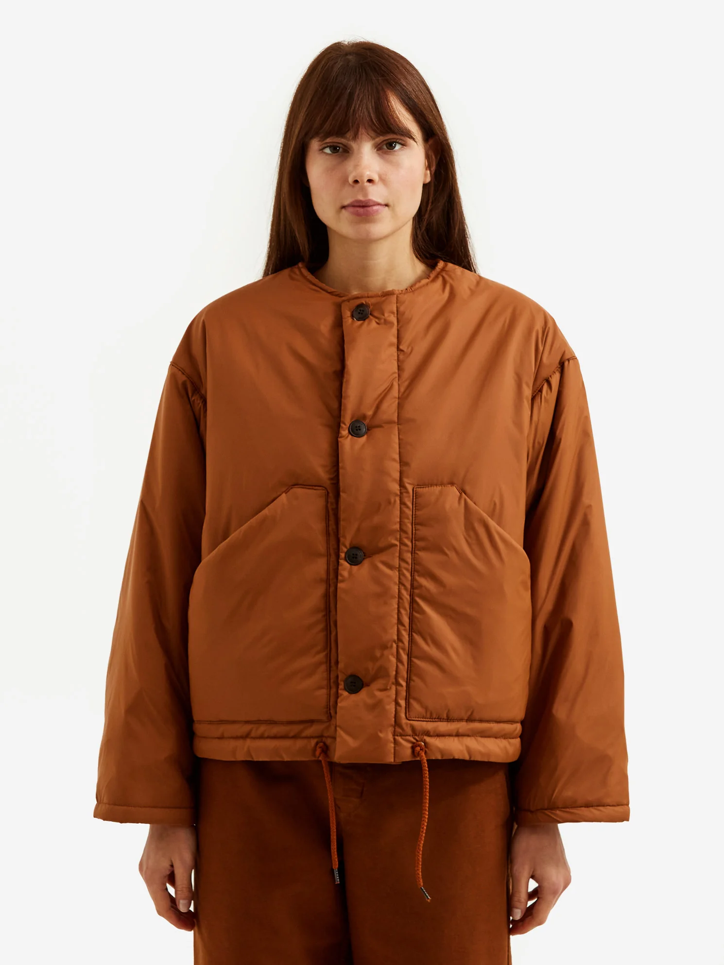 Girls Of Dust Fury Nylon Nuclear Jacket - Caramel - Image 4
