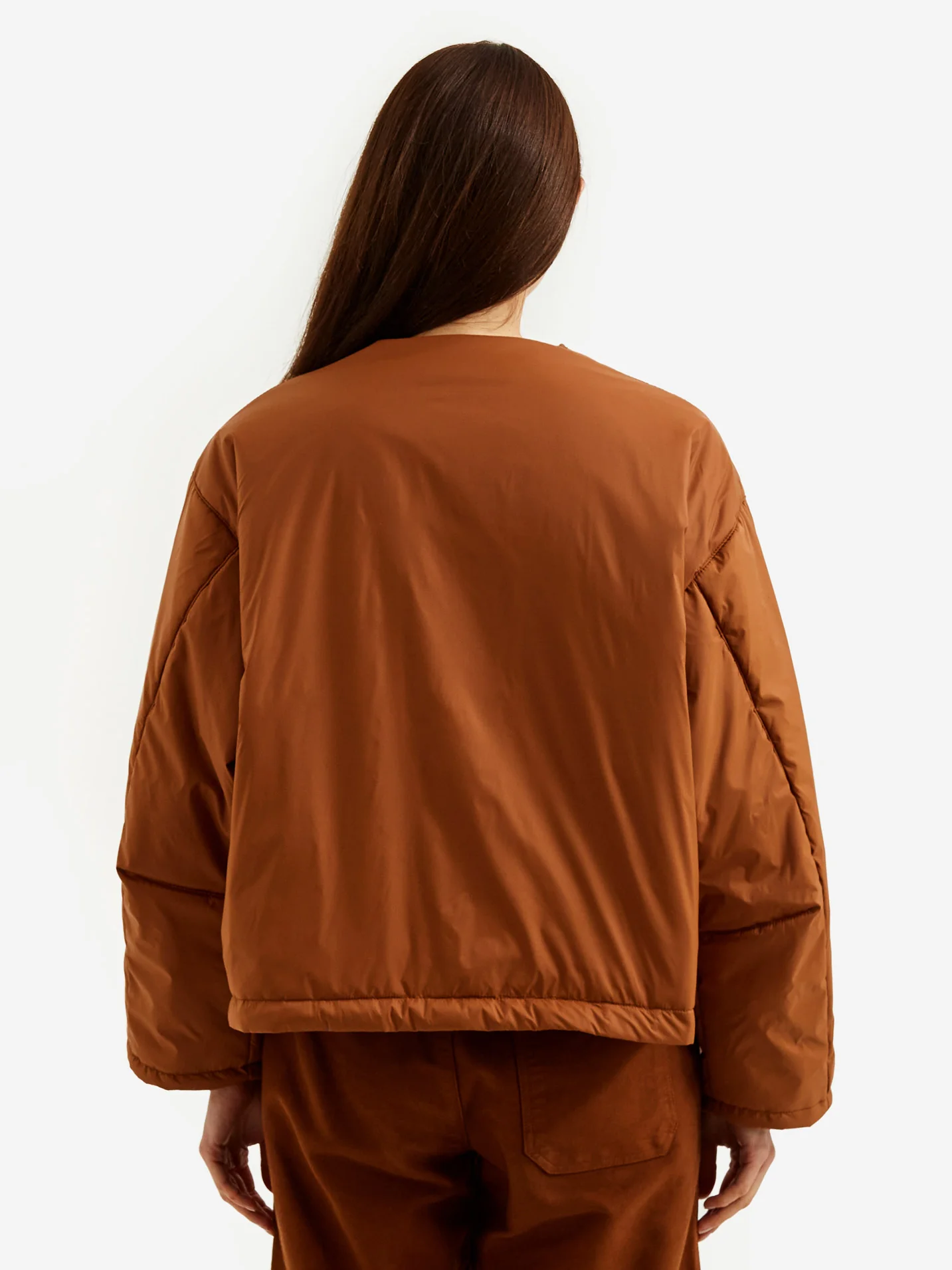 Girls Of Dust Fury Nylon Nuclear Jacket - Caramel - Image 5